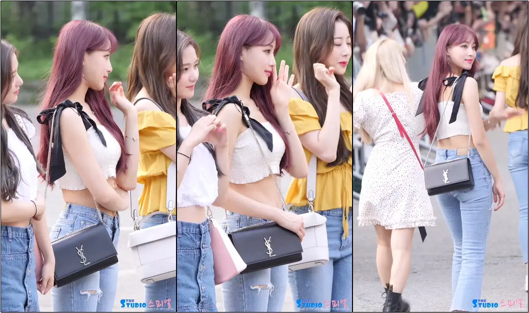 190809 #네이처 #NATURE #새봄 #SAEBOM 뮤직뱅크 출근길 #직캠