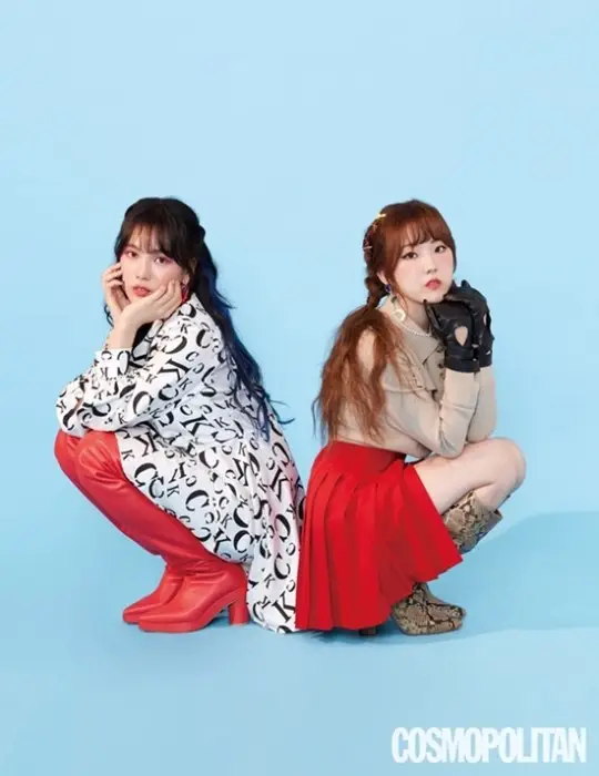 공원소녀 코스모폴리탄 화보