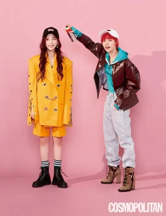 공원소녀 코스모폴리탄 화보