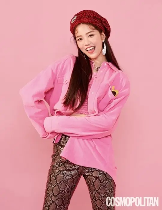 공원소녀 코스모폴리탄 화보