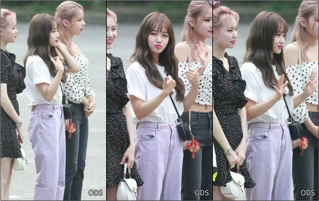 190823 #위키미키 (#WekiMeki) #최유정 - KBS 뮤직뱅크 출근길