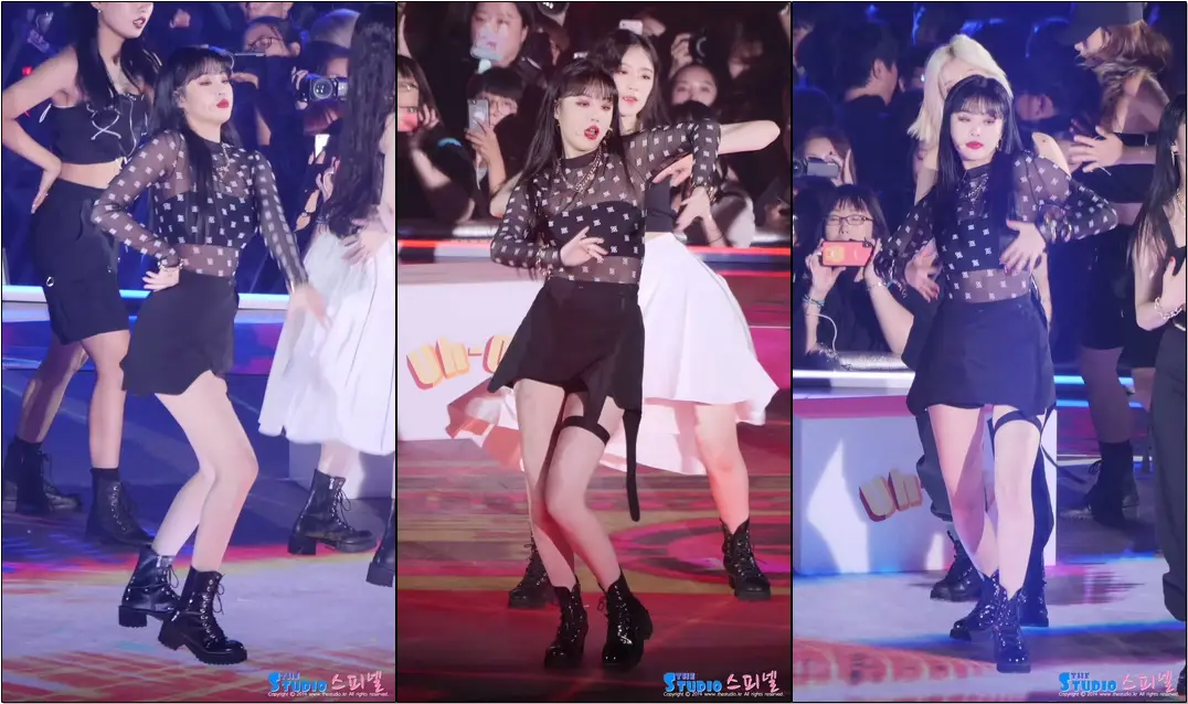 190823 #여자아이들 #수진 #직캠 'Uh-Oh' (G)I-DLE #SOOJIN #fancam