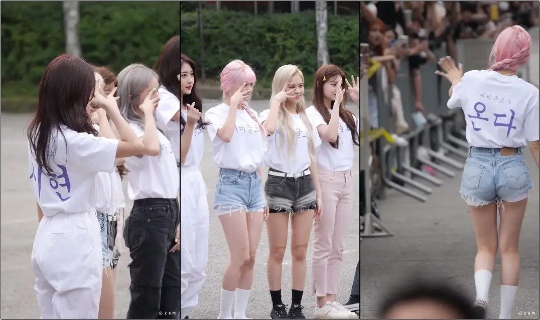 에버글로우 EVERGLOW 이런 이유 온다 - 뮤직뱅크출근길 (19.08.23)
