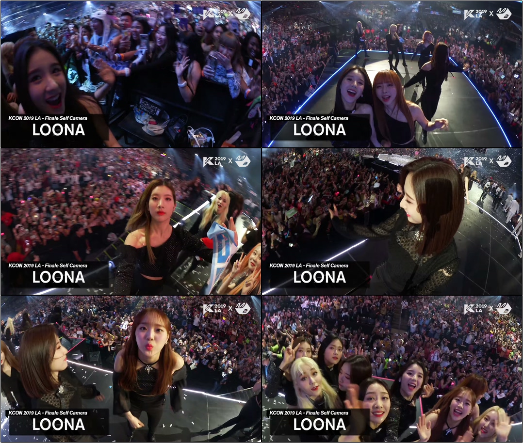 [KCON2019LA x M2] LOONA(이달의 소녀) 엔딩셀프캠(Ending Finale Self Camera)