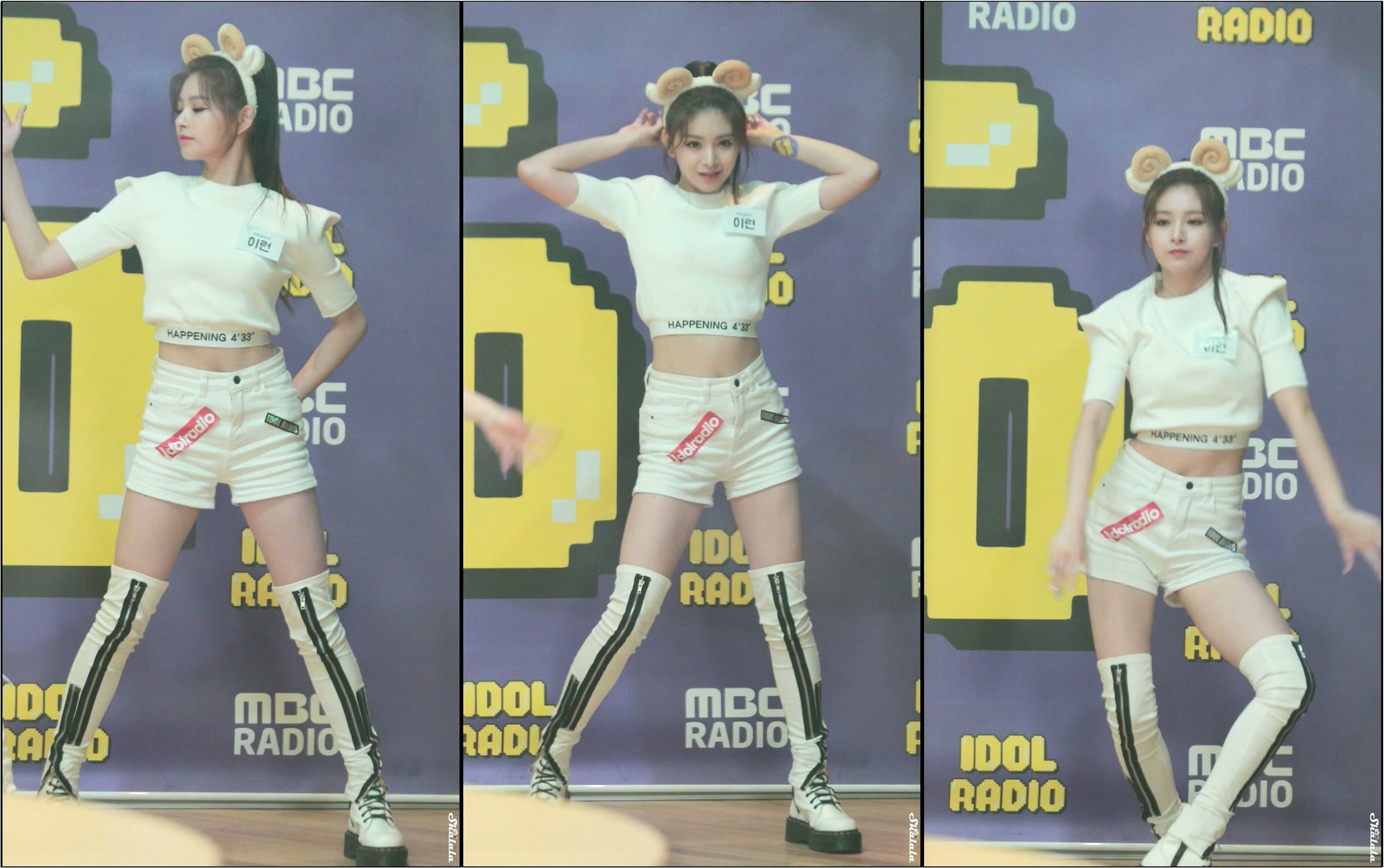 [For Mobile] 190911 #에버글로우(#EVERGLOW) - Random Dance Time ...#이런 #직캠(#Yiren #fancam) @MBC Idol Radio