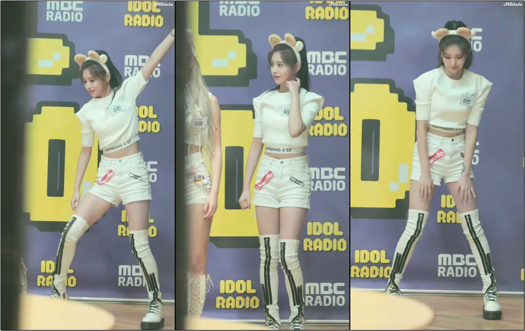 190911 #에버글로우(#EVERGLOW) - Random Dance Time ...#이런 #직캠(#Yiren #fancam) @MBC Idol Radio
