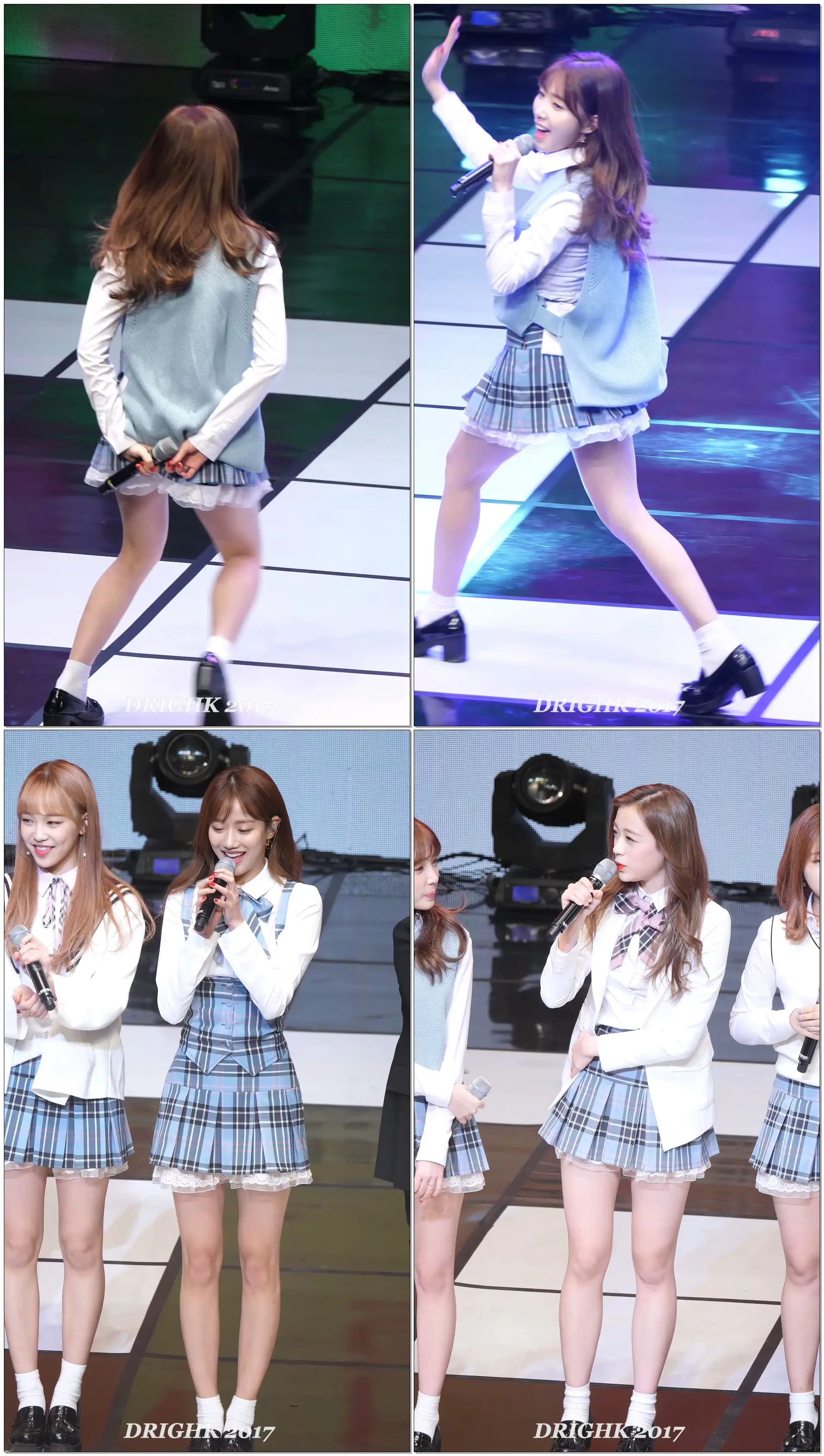 에이프릴(April) 채경 '손을 잡아줘' 직캠fancam [171216 평창올림픽 성공개최기원 강릉콘서트]
