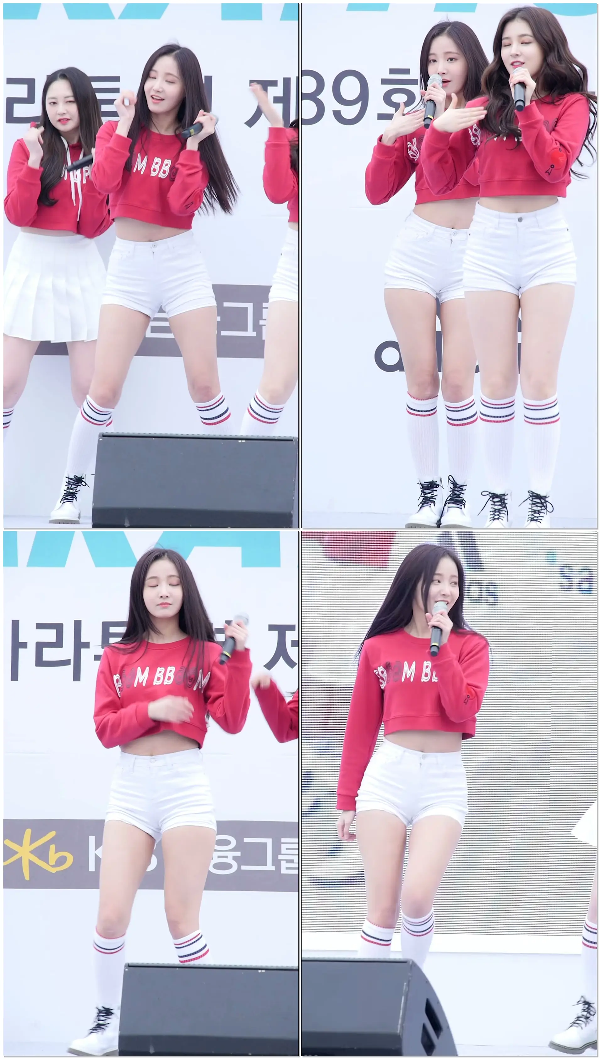 연우 YEONWOO 세로캠 _ 모모랜드 MOMOLAND _ 짠쿵쾅 JJan! Koong! Kwang! _ 서울국제마라톤 _ 잠실종합운동장