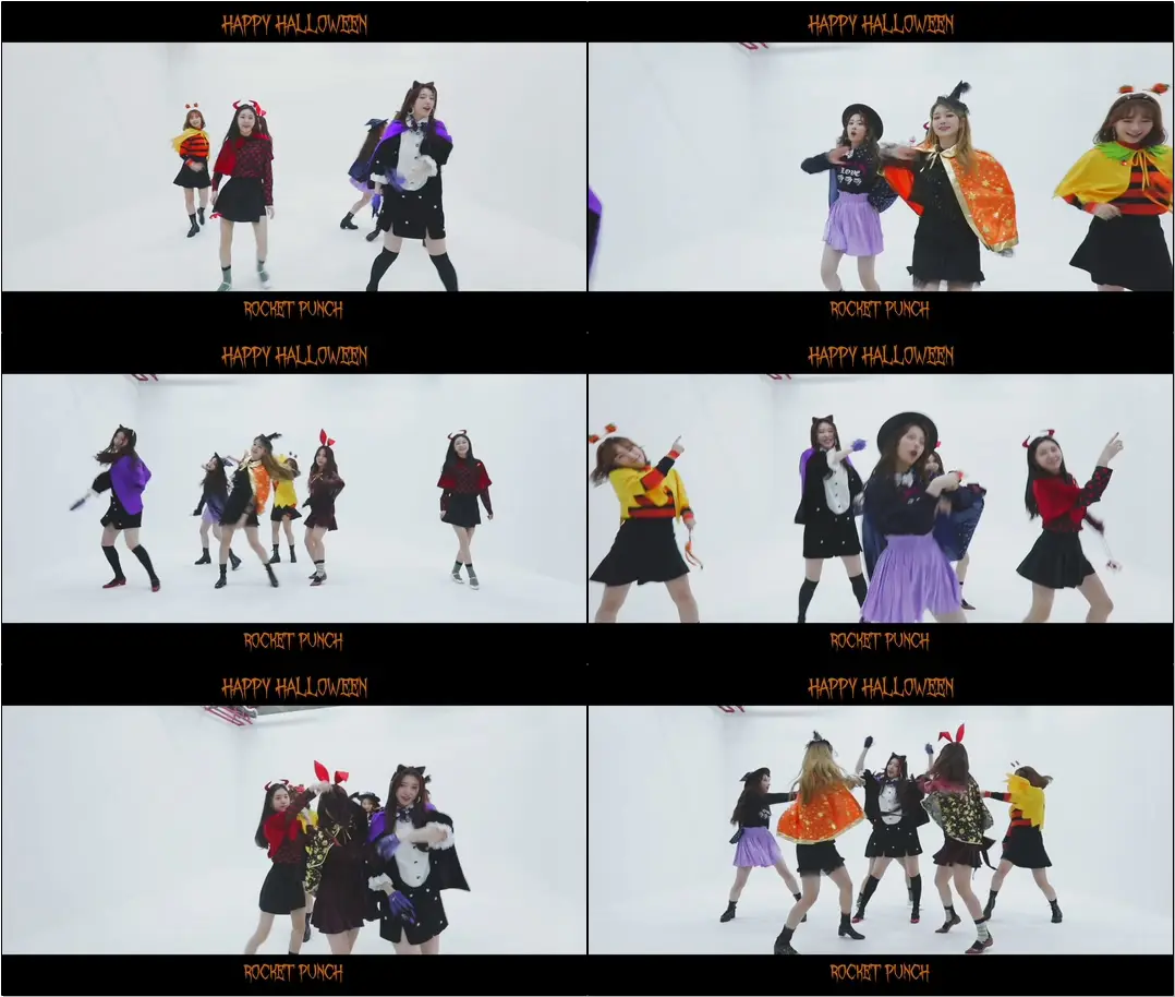 Rocket Punch(로켓펀치) ‘빔밤붐(BIM BAM BUM)’ DANCE PRACTICE (Halloween ver.)