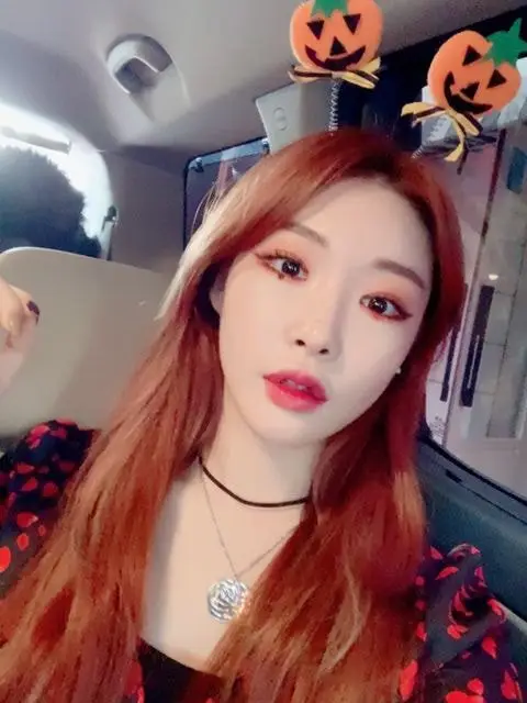 할로윈이라 할로윈 느낌으로 대학 축제 간 청하