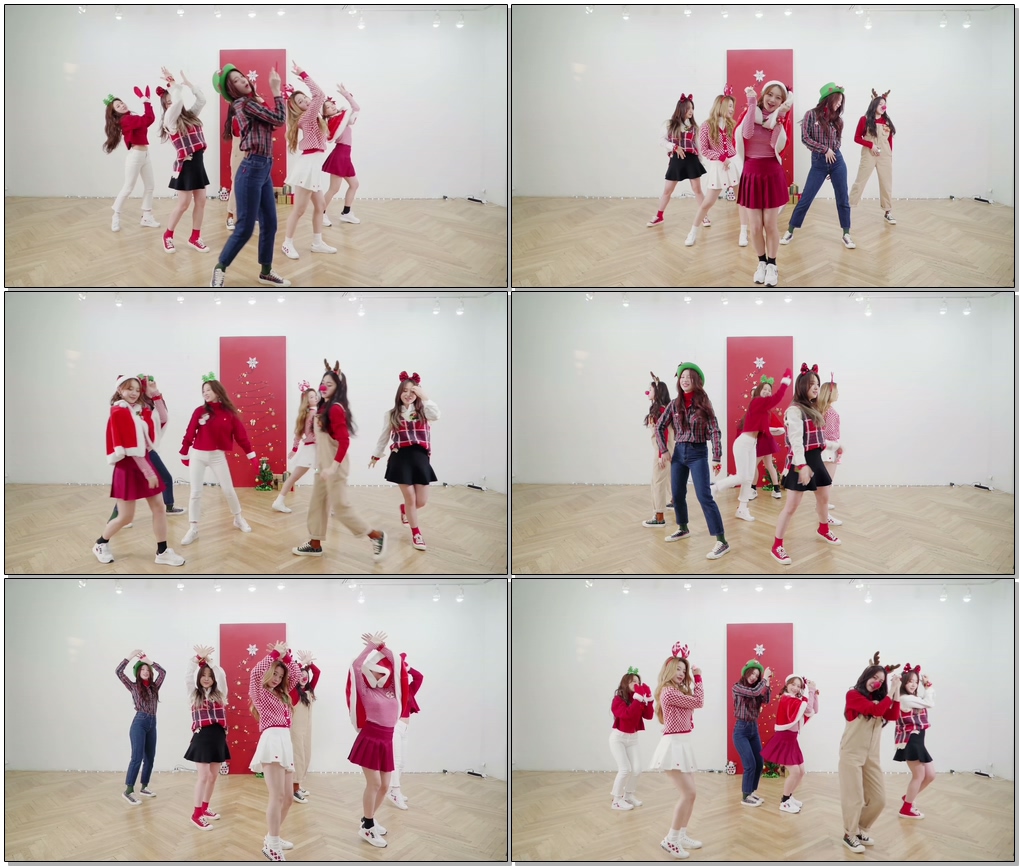 Rocket Punch(#로켓펀치) ‘Love Is Over’ DANCE PRACTICE (Christmas ver.)