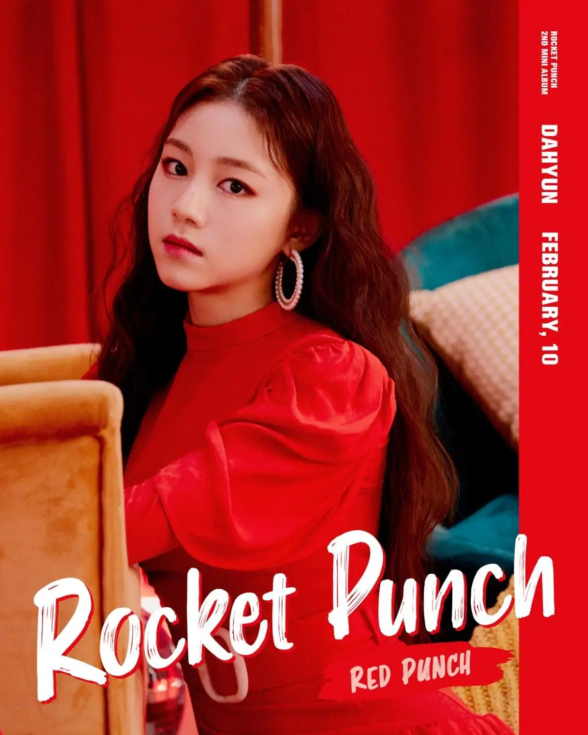 로켓펀치 2nd Mini Album [RED PUNCH?] 컨셉포토A (소희,다현)