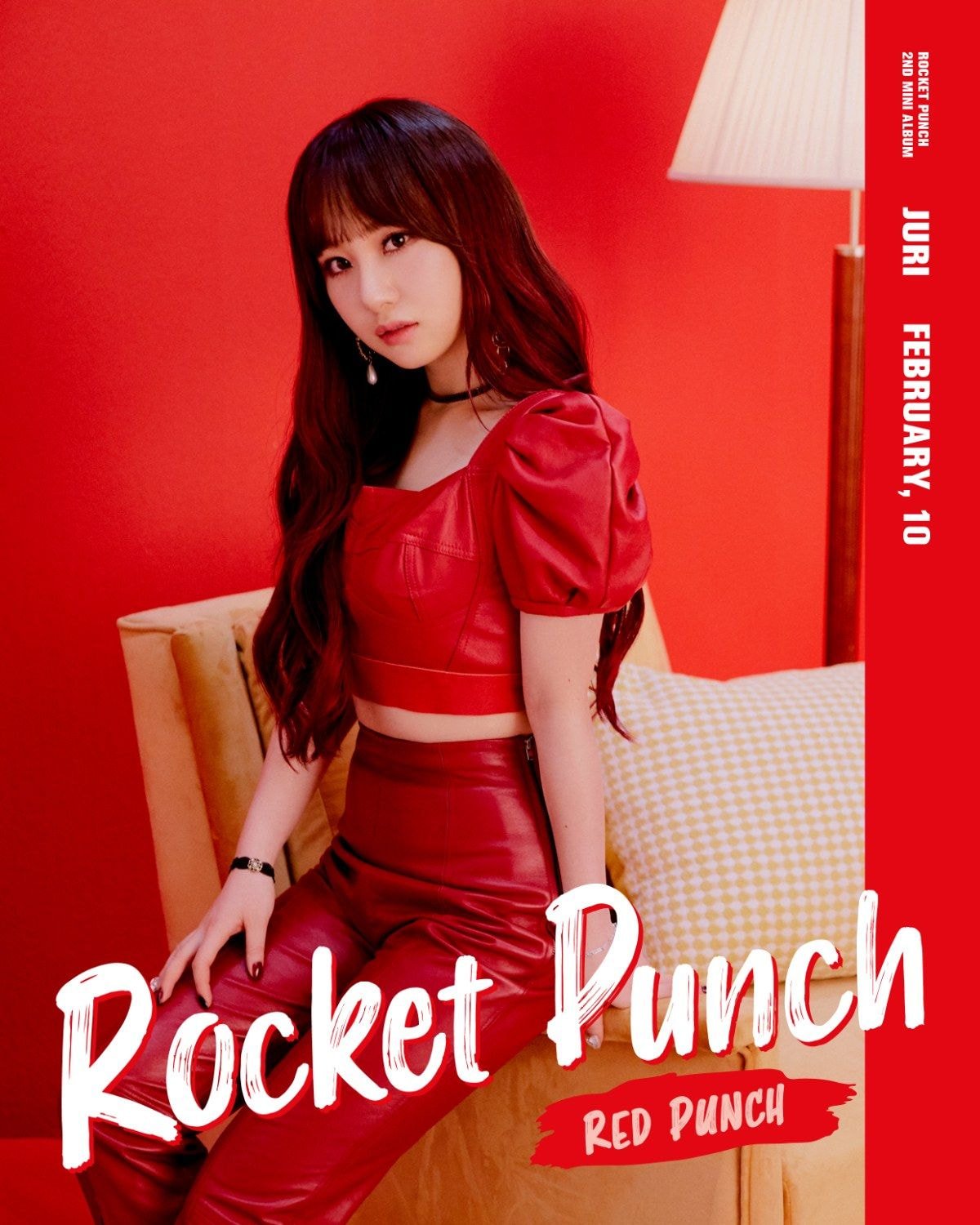 #로켓펀치 2nd Mini Album [RED PUNCH?] 컨셉포토A, 무빙포스터 (쥬리,수윤)