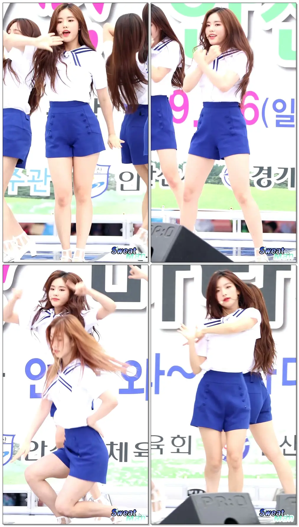 [60f] 180916 프로미스나인(fromis_9) 박지원(JiWon) - 22세기 소녀 @안산 희망마라톤 직캠(fancam) by 땀맨(SweatMan)