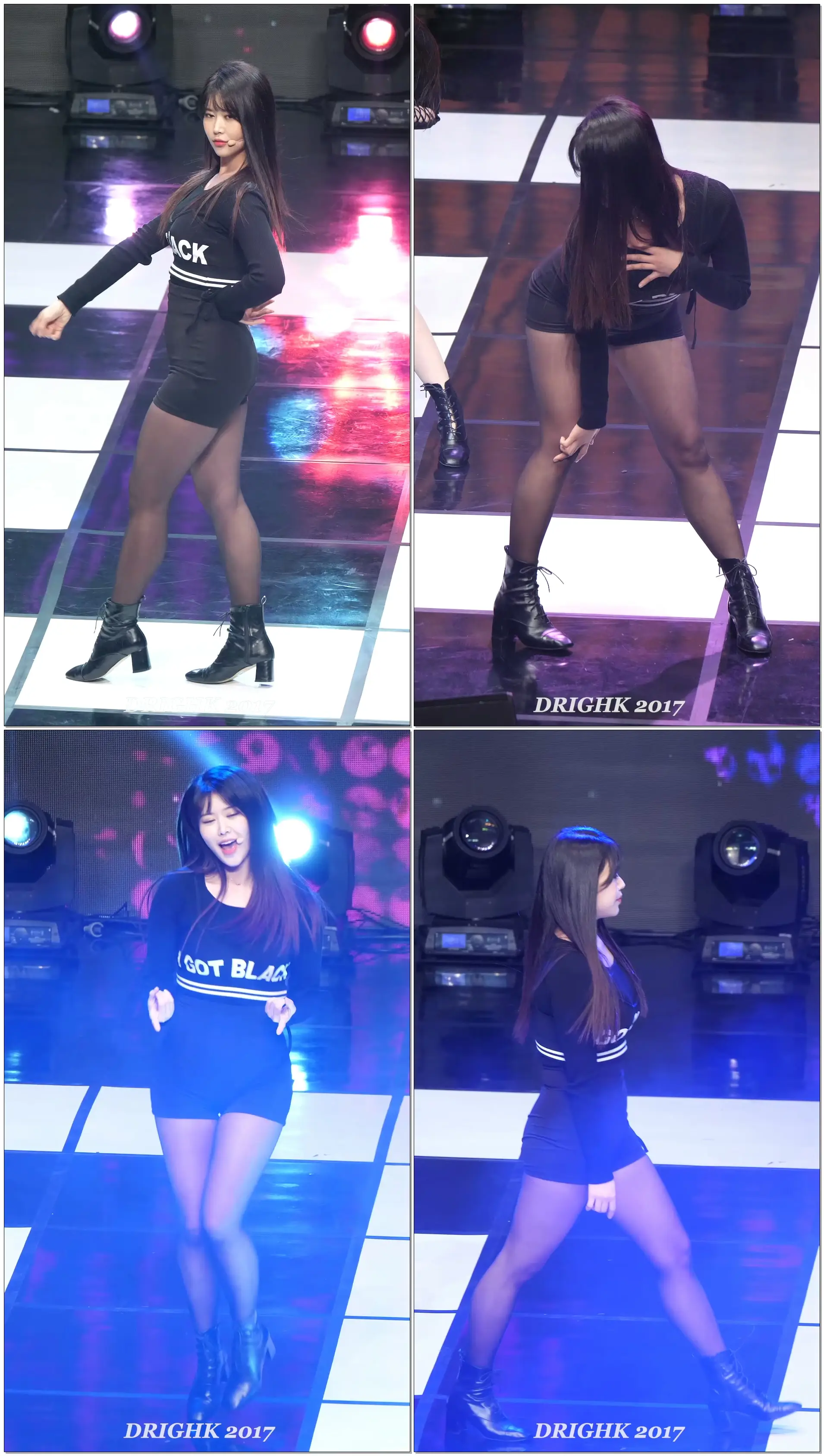 브레이브걸스(Brave Girls) 하윤 '하이힐' 직캠fancam [171216 평창올림픽 성공개최기원 강릉콘서트]