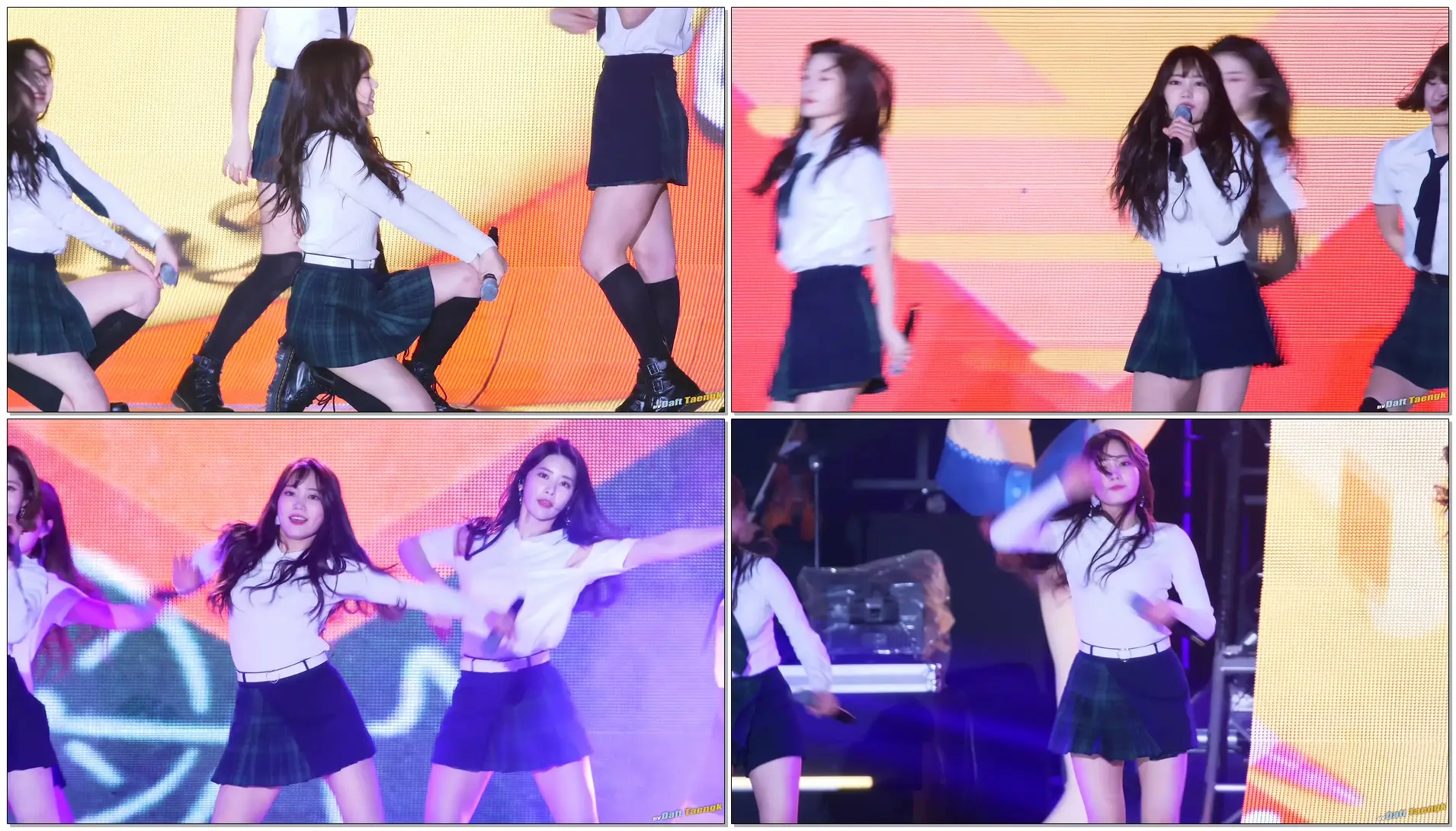 180407 주은 Jueun 다이아 DIA '듣고 싶어 Can't stop' @평창 동계올림픽 국민감사 대축제 4K 60P 직캠 by DaftTaengk