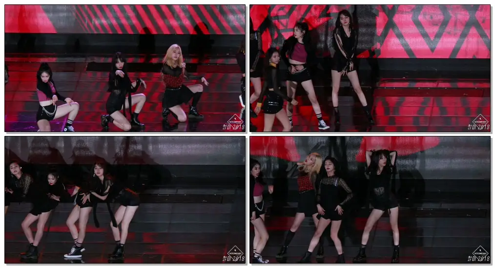 180901 4k 프리스틴 브이 (PRISTIN v) 로아 (ROA) 네 멋대로 (Get It) BY 철이 147Company - 인천 ink한류콘서트(직캠/fancam)