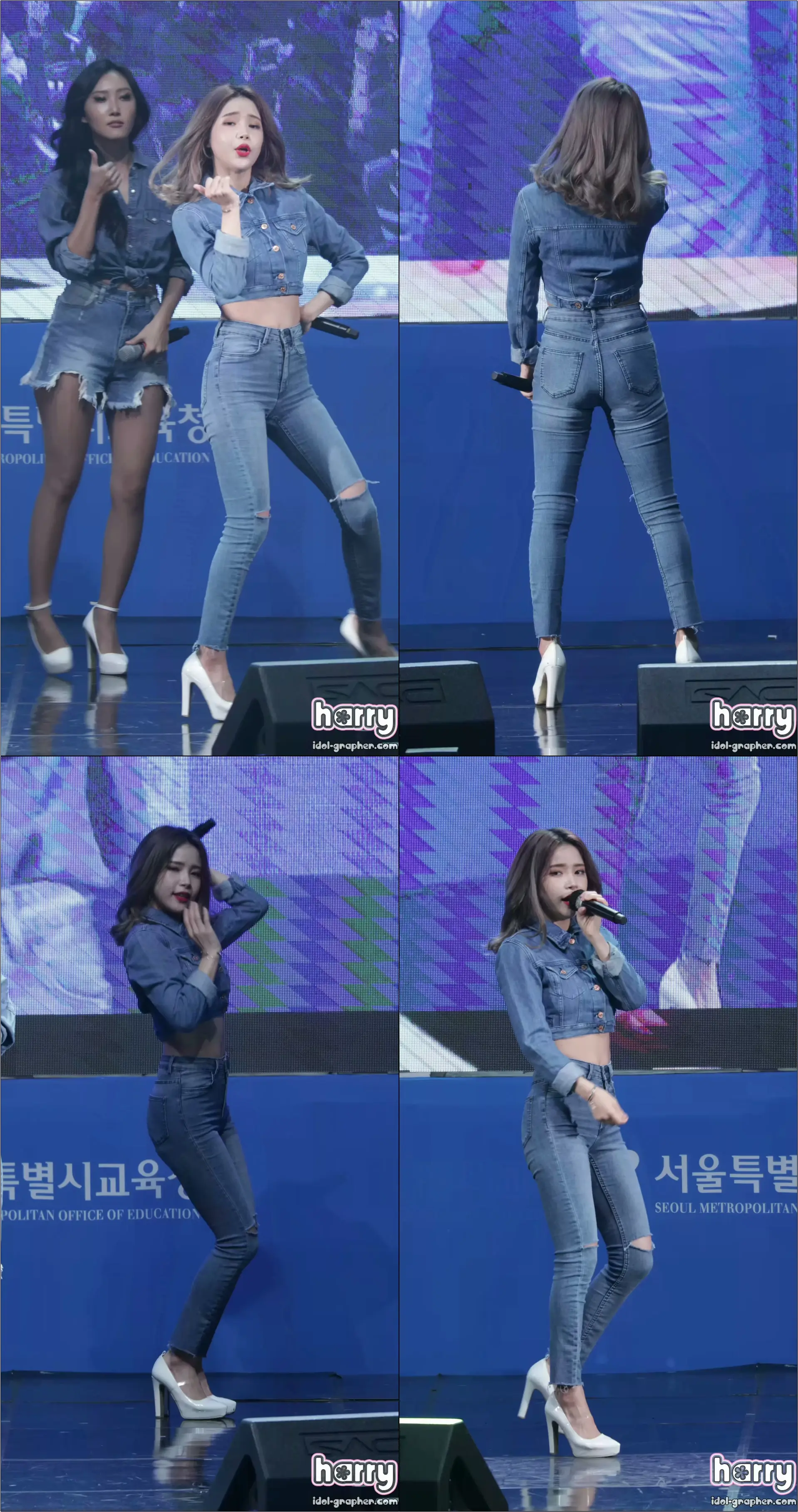 [171013][4K] 마마무(MAMAMOO) 솔라 '데칼코마니(Decalcomanie)' 직캠(fancam) - 학교 흡연예방 어울림 축제@잠실학생체육관
