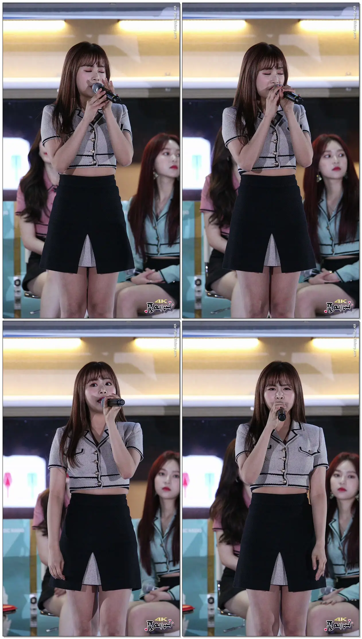 190319 4K 에이프릴(APRIL) 채원-11:11(태연-리허설) [별이 빛나는 밤에 공개방송] 직캠(fancam)