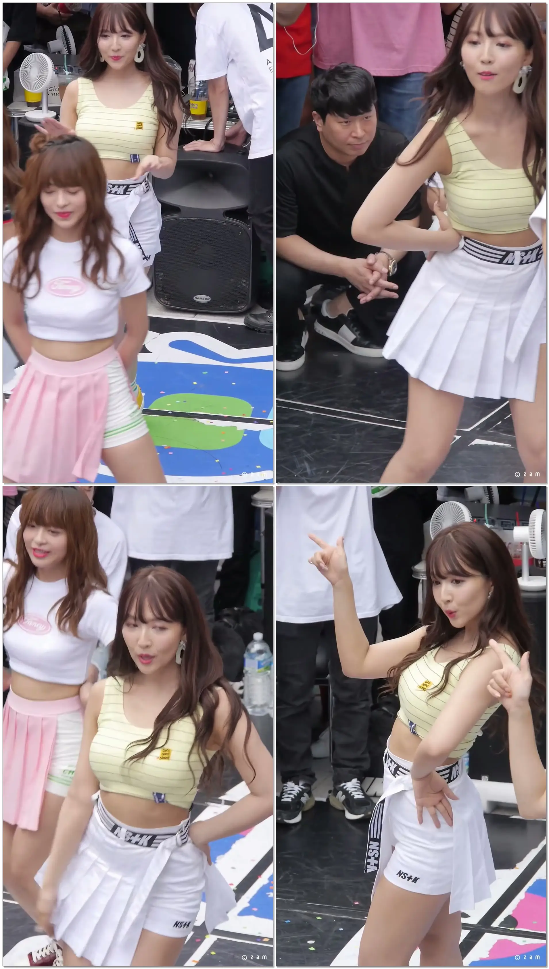 180707 허니팝콘 미카미유아 - 에이핑크 미스터츄 (아프리카TV 춤추는곰돌 홍대버스킹공연) 직캠 fancam by zam