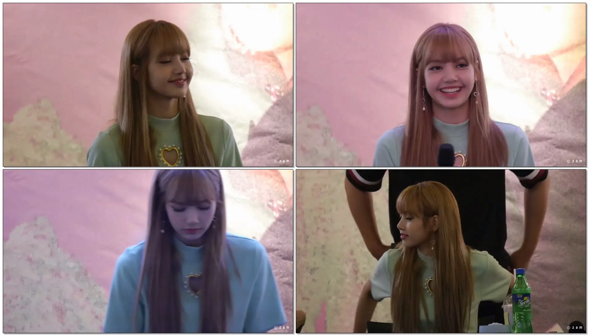 180708 블랙핑크 BLACKPINK 리사 LISA - 입장 & 첫인사 & 대기중 (블랙핑크팬사인회 여의도IFC몰) 직캠 fancam by zam