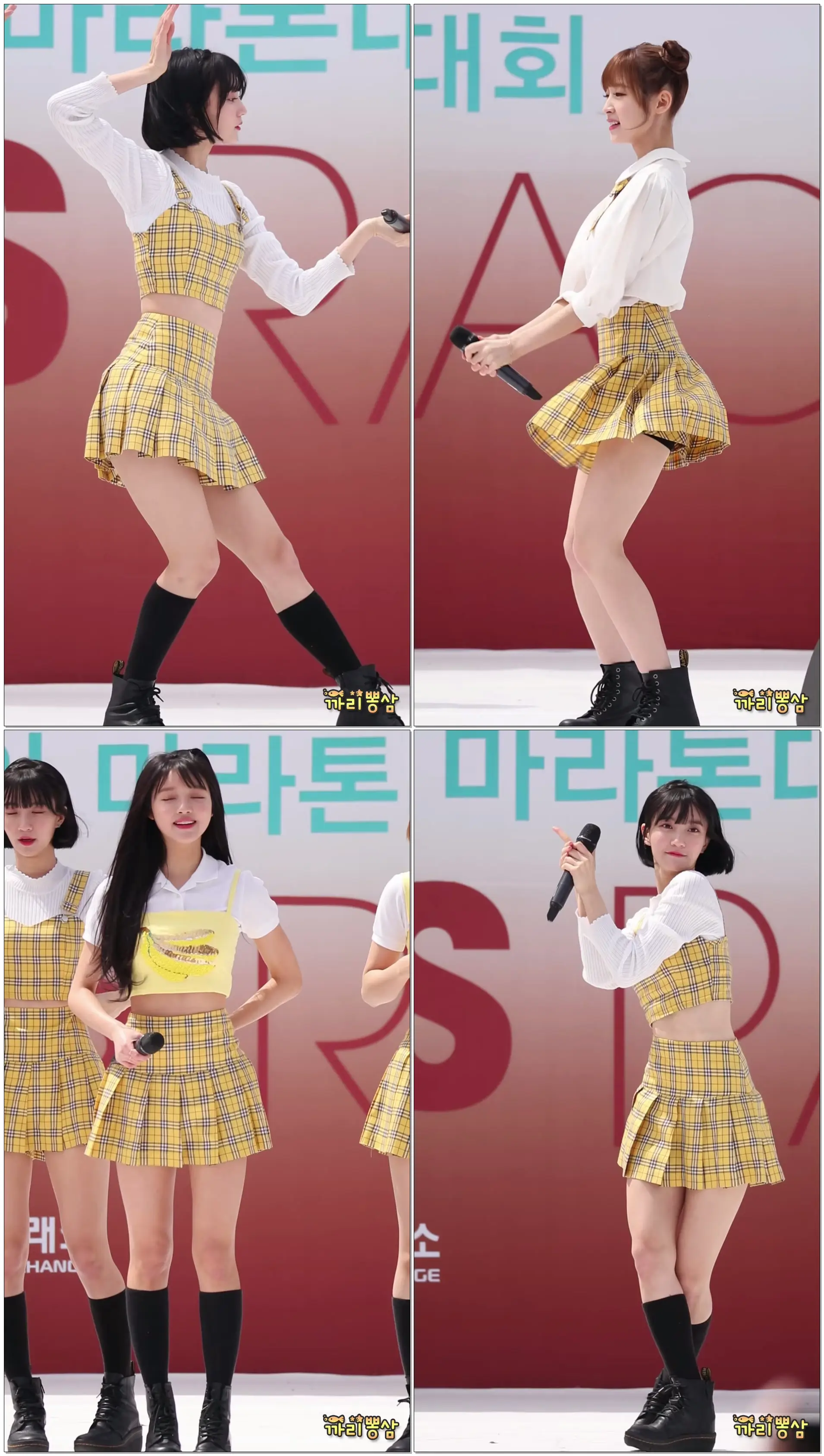 180407 OH MY GIRL 오마이걸 (비니.아린) 비밀정원,내얘길들어봐,반하나 [직캠/Fancam] @ 여의도 불스레이스 축하공연 by 까리뽕삼풀캠