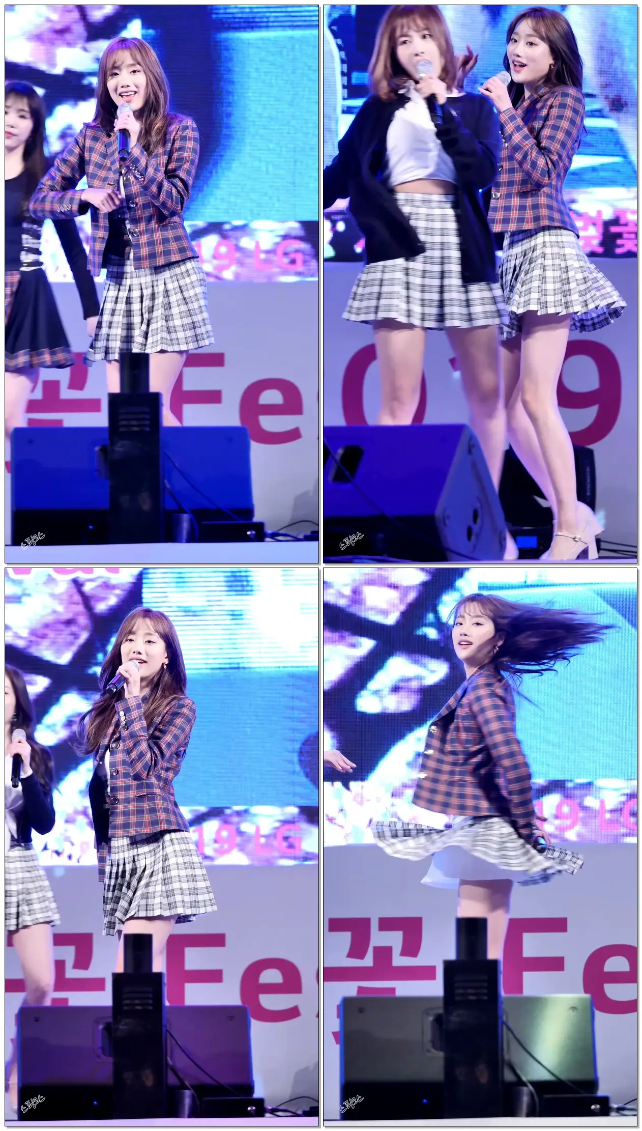 190404 #APRiL (#에이프릴) #나은 (NA EUN) - April Story (봄의 나라 이야기) 직캠 (FANCAM) @LG 벚꽃축제 (나주)