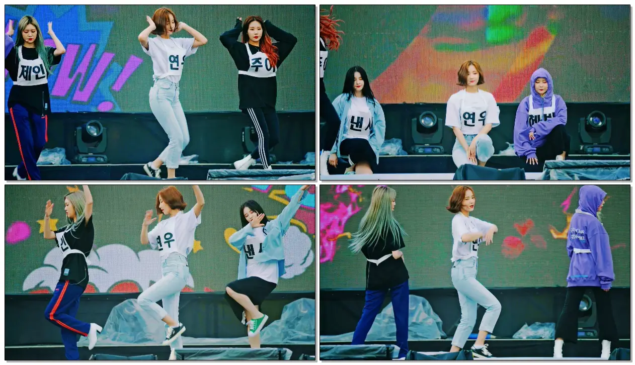 [plain clothes rehearsal] #MOMOLAND(#모모랜드) #연우(#Yeonwoo) _ BBoom BBoom (뿜뿜)@190501 창원 하이파이브 음악회