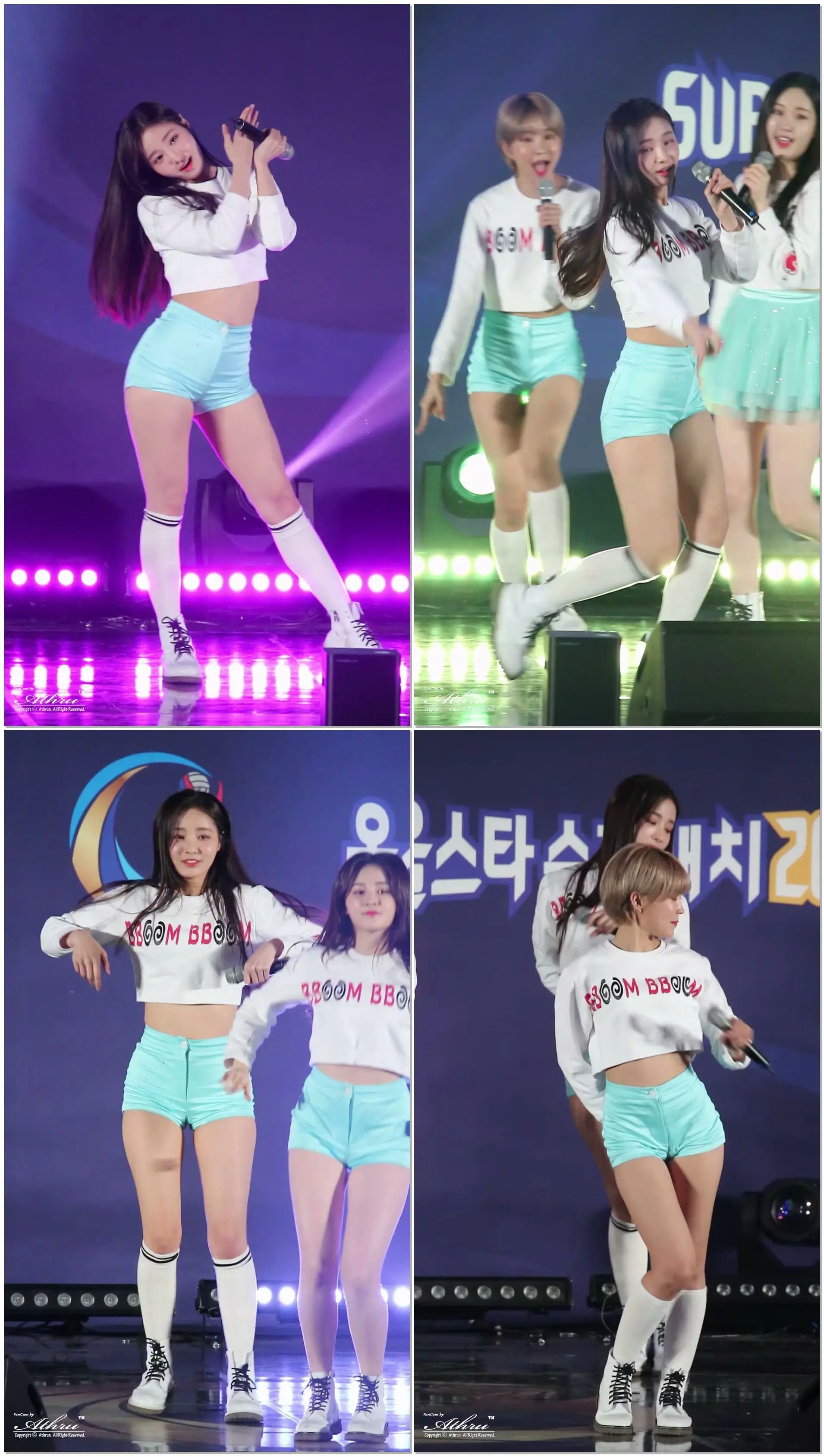 180408 MOMOLAND 모모랜드 연우 +어마어마해 EDM Ver. (직캠/FanCam) @한국-태국 여자배구 올스타매치 by Athrun
