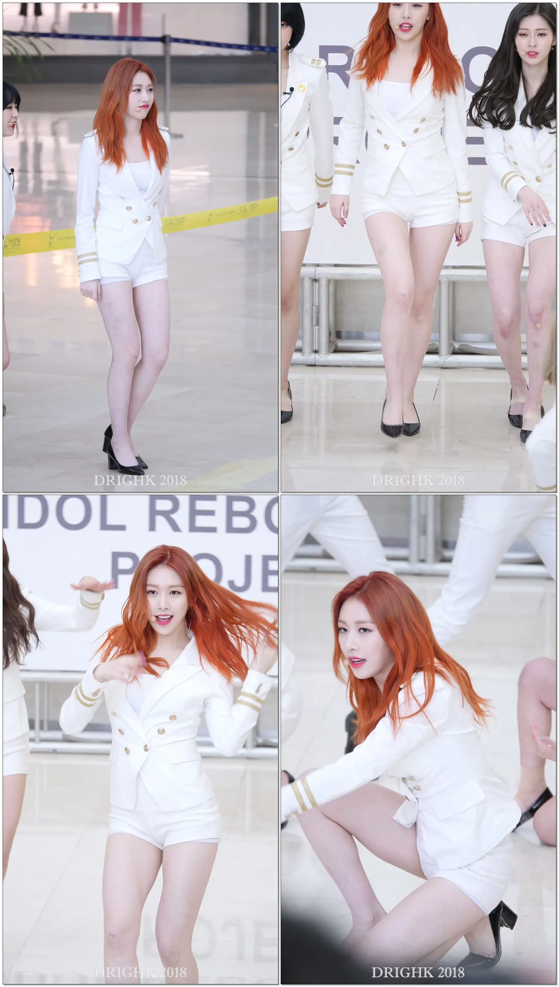 더 유닛(THE UNI+) 유닛G(Unit G,여자) 1위 의진 '마이턴(My Turn)' 직캠fancam [180211 타임스퀘어 게릴라공연]