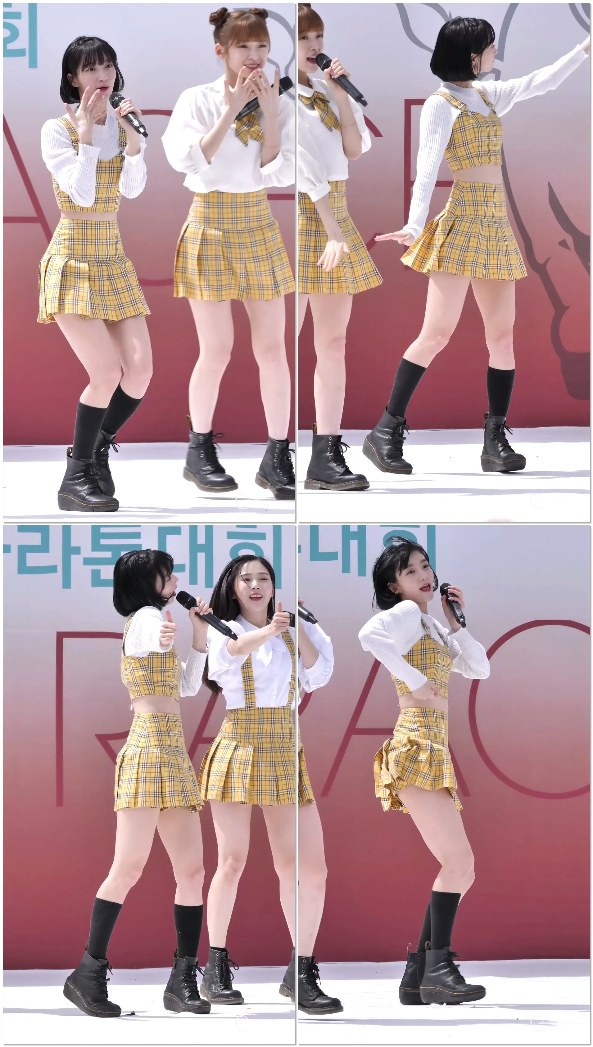 20180407_오마이걸 반하나(OH MY GIRL BANHANA)_유아_바나나 알러지 원숭이_불스레이스마라톤대회(여의도공원)_직캠_4k_60p_fancam by Ceed