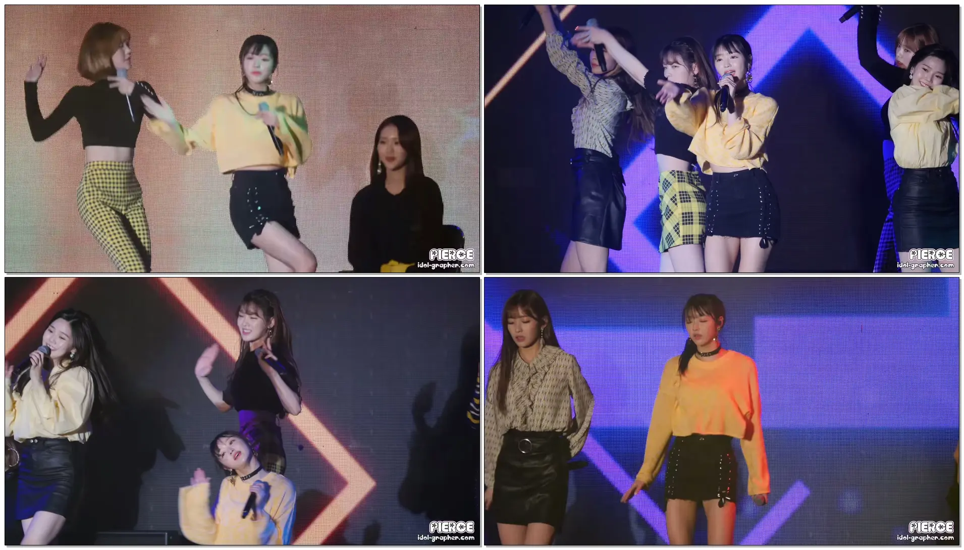 [180224] 오마이걸 (유아) - 한발짝 두발짝 (춘천 세계청소년문화캠프 평창 동계올림픽 성공개최기념 페스티벌) 직캠 by PIERCE