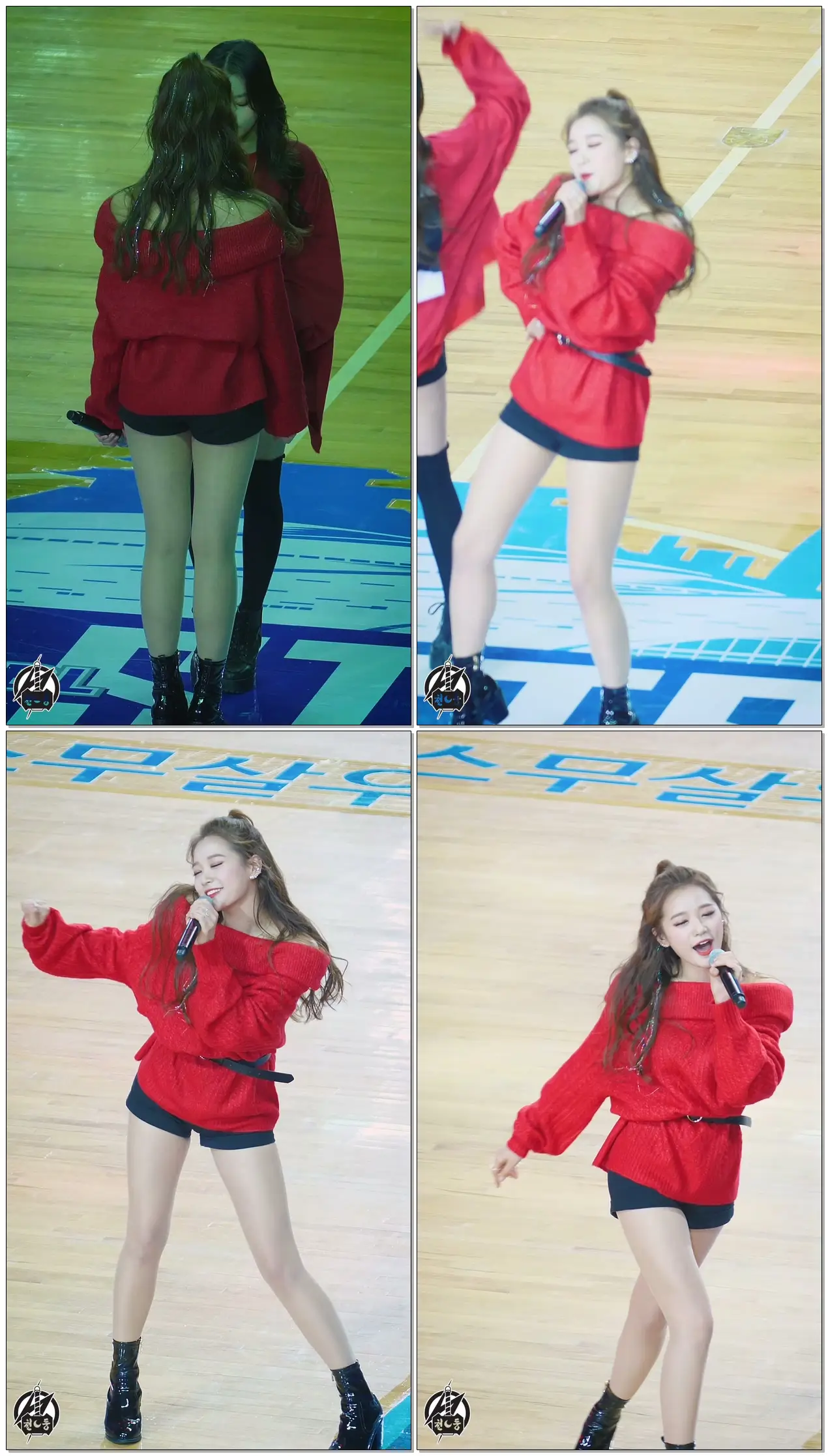 190106 라임소다 김혜림[4K60P] '빙글뱅글' Bingle Bangle Limesoda HYELIM Fancam @WKBL 여자농구 올스타전 장충체육관 By 천둥