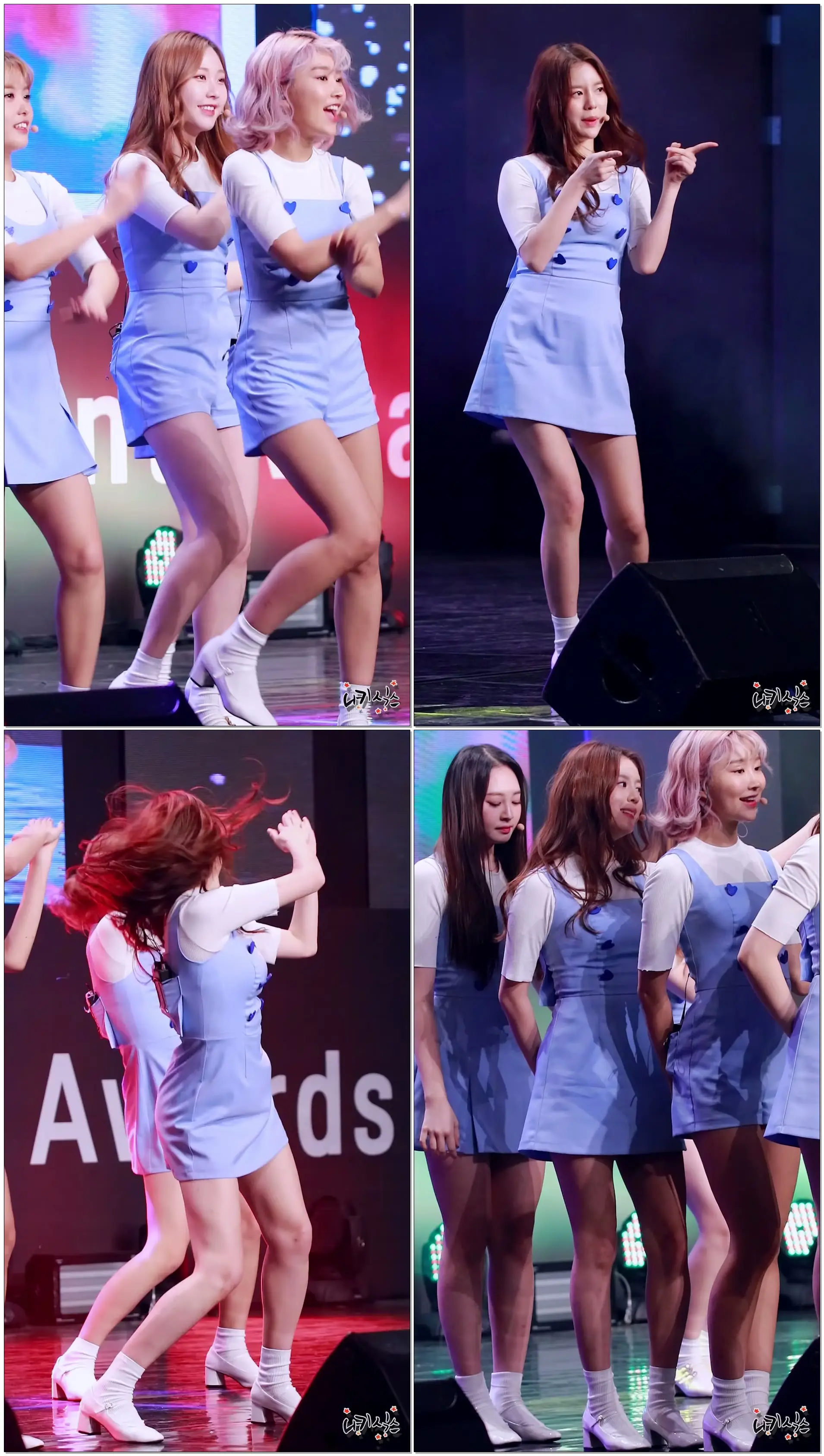 171128 모모랜드(MOMOLAND) 데이지(유정안) 어마어마해, 꼼짝마 대한민국 문화예술대상 직캠(Fancam) by 니키식스