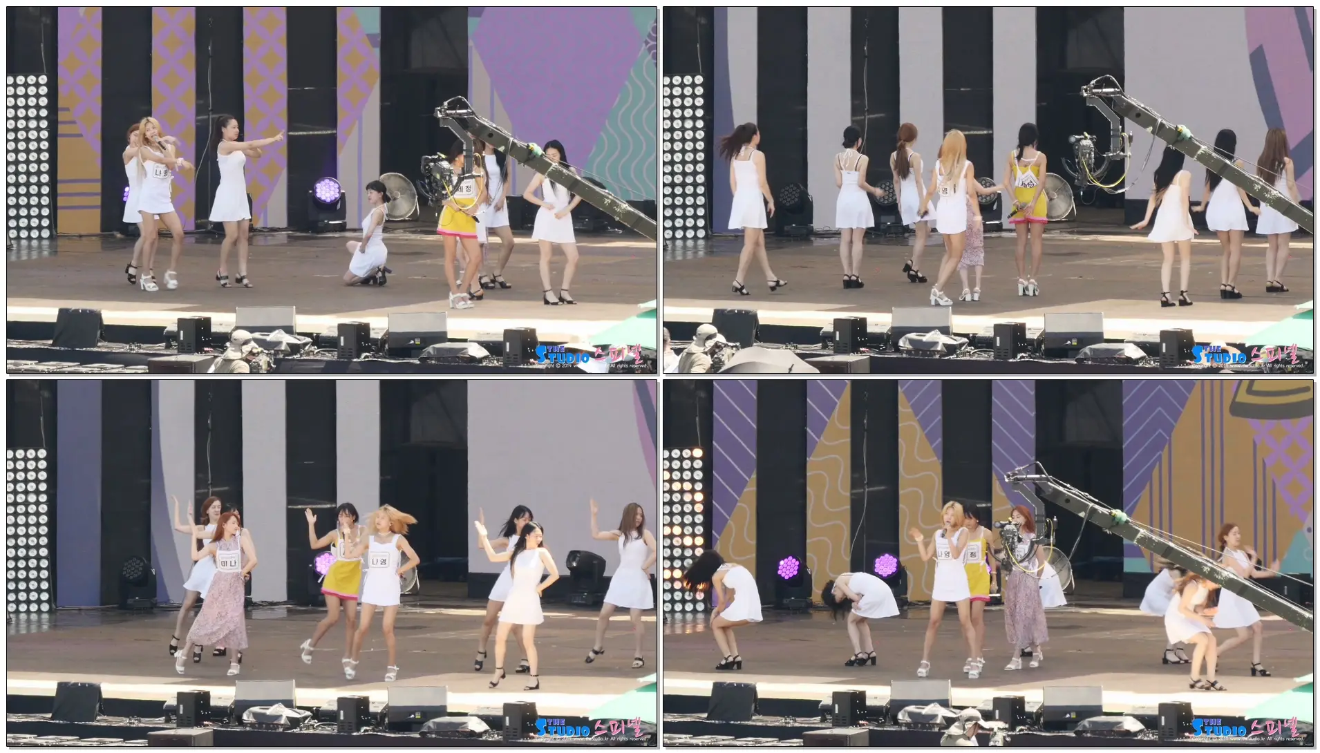 180723 구구단 세미나 gugudan SEMINA 샘이나 SEMINA 카메라 리허설 Rehearsal 4K 직캠 @ 울산 서머페스티벌 음악중심 by Spinel