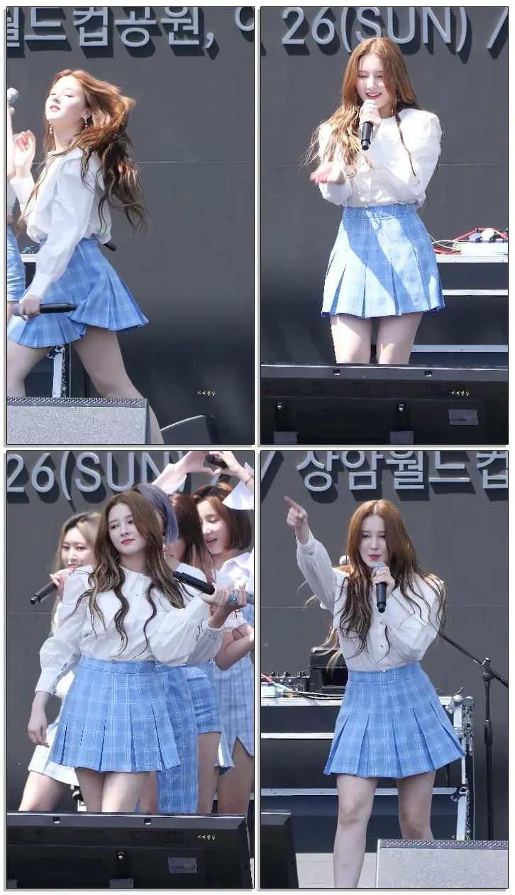 #MOMOLAND #모모랜드 #NANCY #낸시 'Wonderful love' 어마어마해 벤츠기브앤레이스 여의도공원 190526