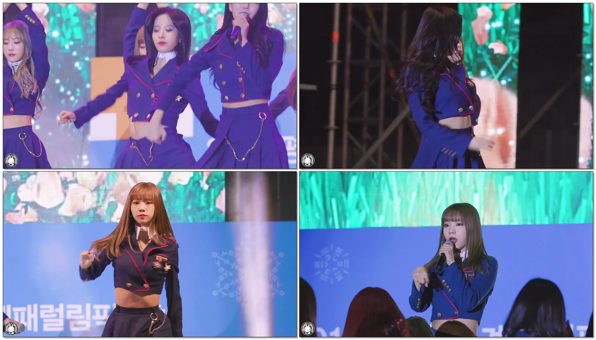 [4K] 180412 우주소녀 여름 직캠 '꿈꾸는 마음으로(Dreams Come True)' WJSN(YEOREUM) Fancam @성공기념 한마당 화합행사 By 벤뎅이