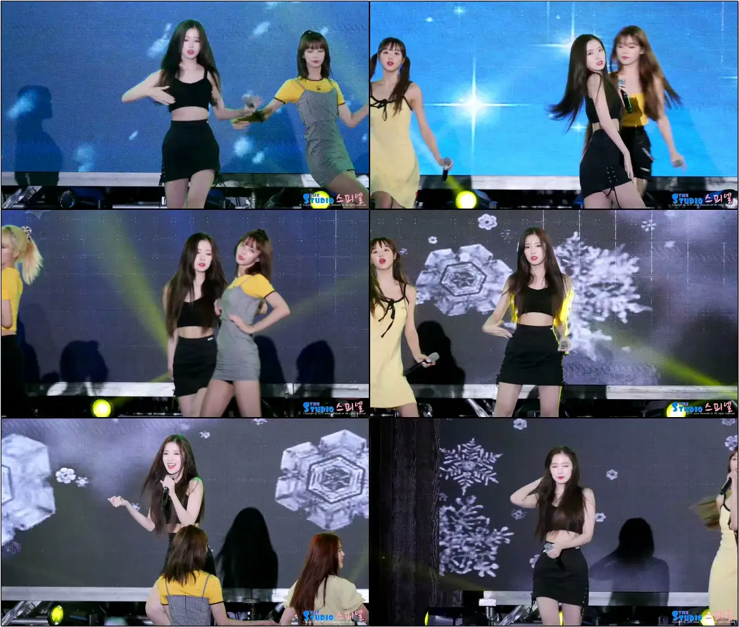 190727 #오마이걸 (OH MY GIRL) #아린 #Arin 음향사고로 무반주 라이브 '다섯번째 계절 SSFWL' #직캠 @ 봉화은어축제