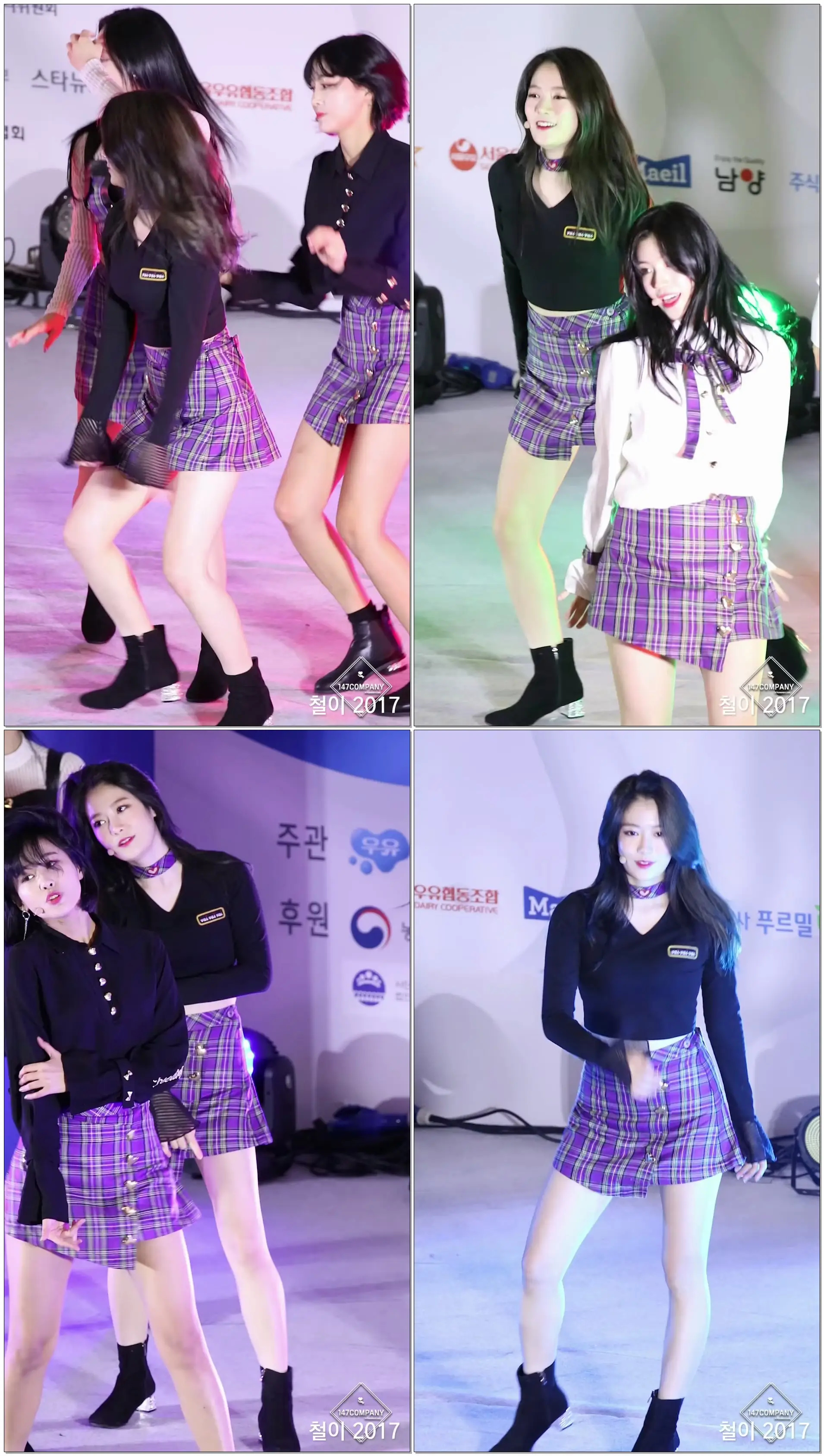 171208 프리스틴 (PRISTIN) 레나 (강예빈) 위라이크 (WE LIKE) BY 철이 147Company - 타임스퀘어 러브밀크페스티벌(직캠/fancam)