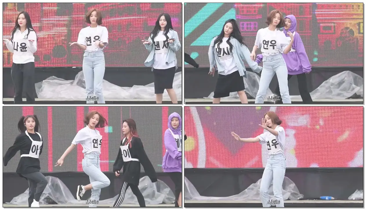 190501 #모모랜드 #연우 직캠 #MOMOLAND #YEONWOO Focus ' 리허설 배엠Baam NG' Fancam @창원시청 앞 특설무대