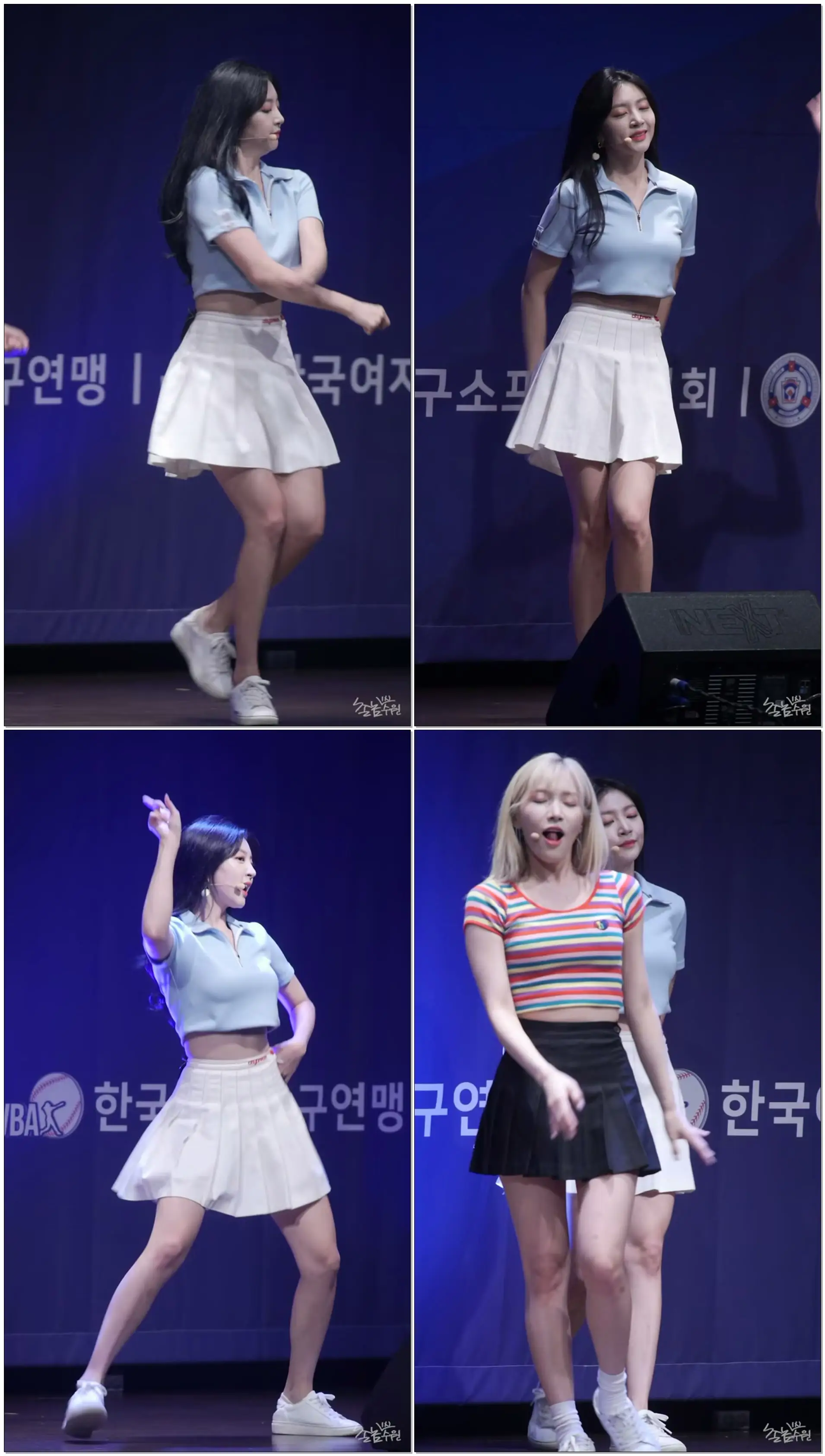 180721 라붐 (LABOUM) - 상상더하기 (해인) 직캠 by 수원촌놈 [전국 유소년 및 여자 야구대회 개막식]