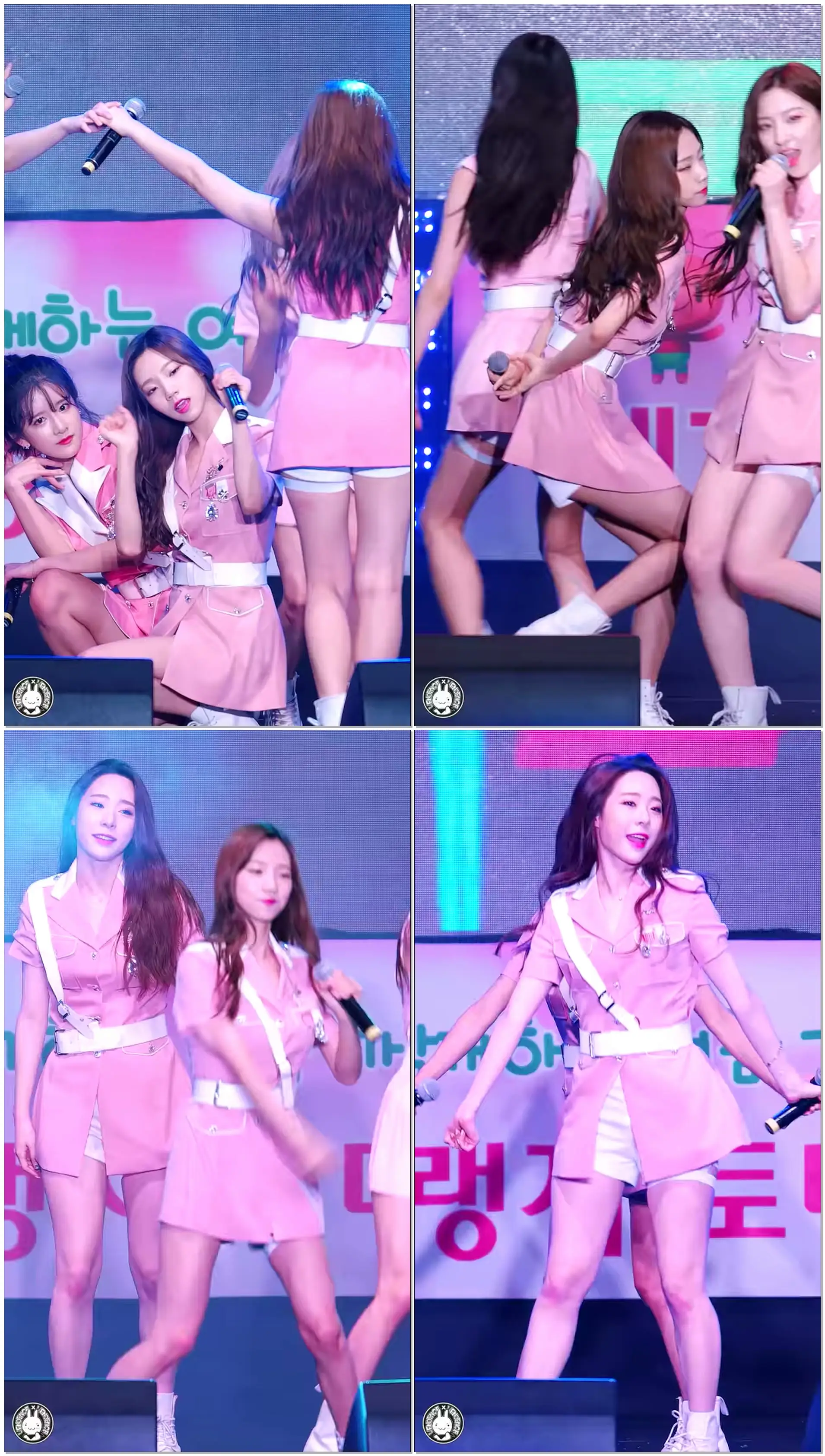 [4K] 180811 우주소녀 여름 직캠 '너에게 닿기를(I Wish)' WJSN(YEOREUM) Fancam @횡성 둔내 토마토축제 둔내초등학교 By 벤뎅이