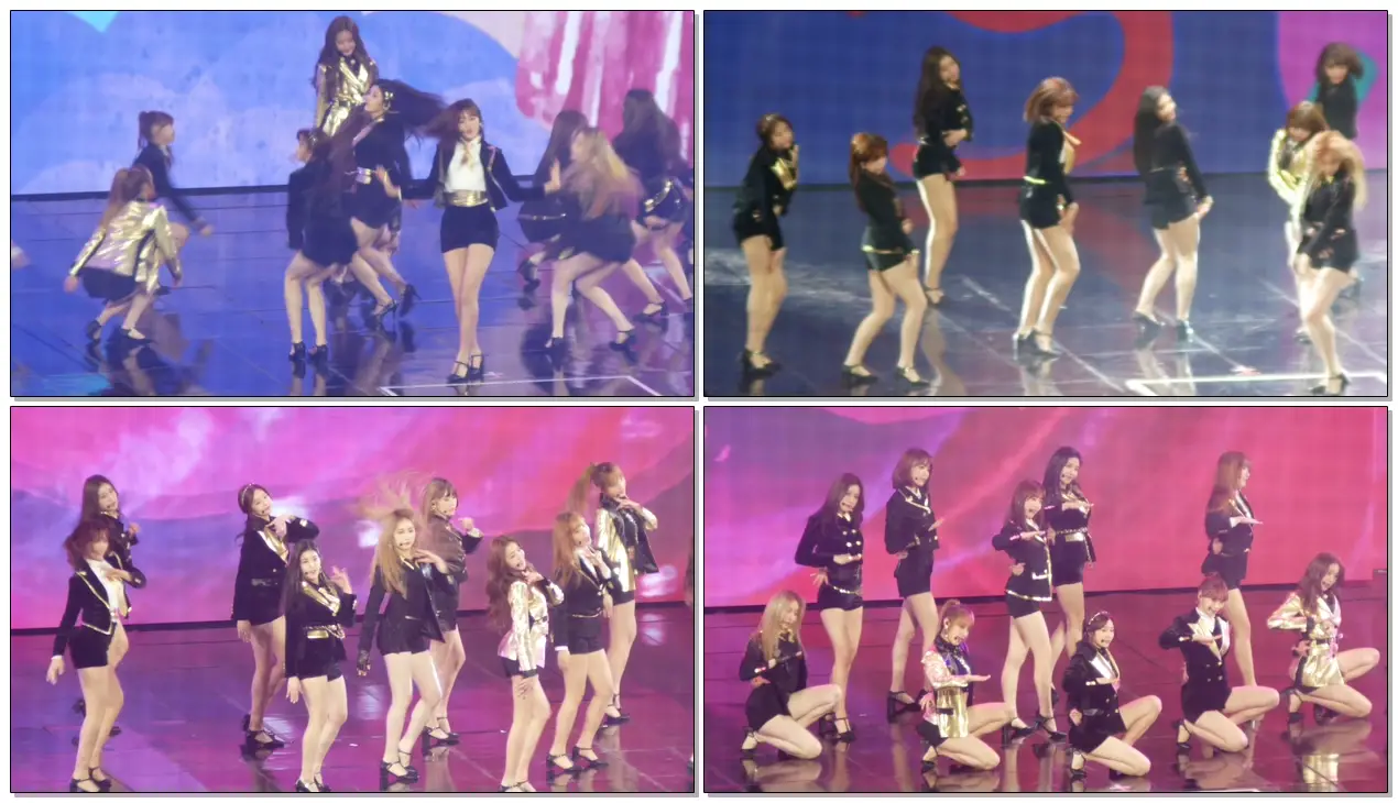 190106 아이즈원(IZONE) O' My! + 라비앙로즈 (La Vie en Rose) 직캠[4K] (2019 골든디스크 어워즈 Golden Disk Awards) 고척스카이돔