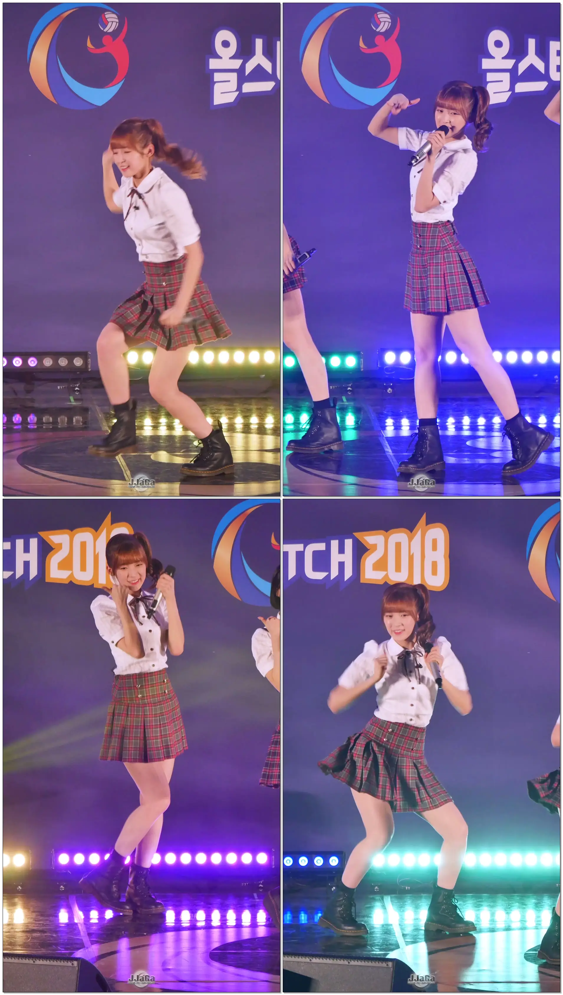 [4K] 180408 오마이걸 아린 직캠 (Oh My Girl Arin) -'바나나 알러지 원숭이' (Fancam) By.JJaGa !한국 태국 문화교류 콘서트 @화성종합경기타운