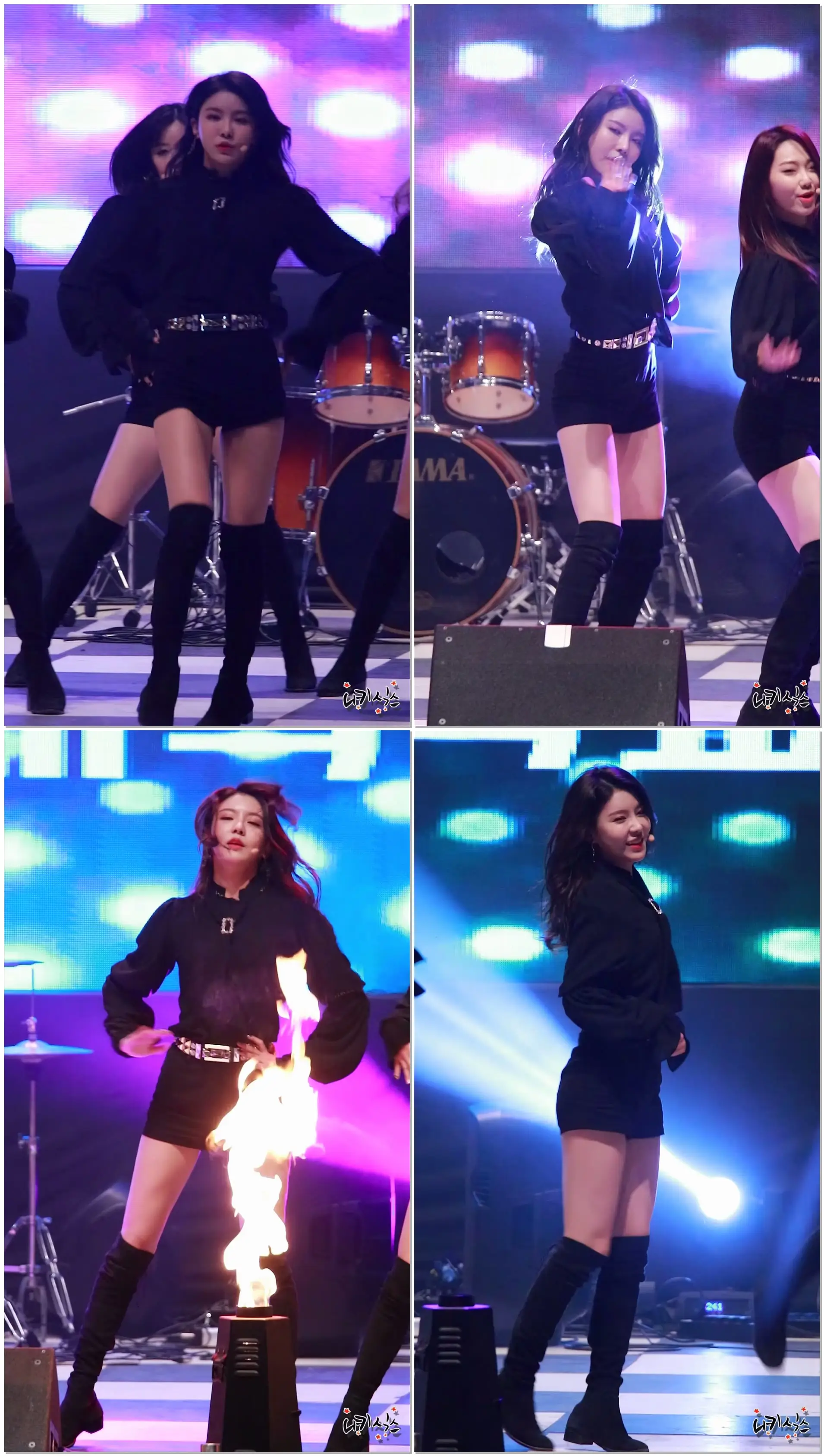 180221 구구단(gugudan) 나영(김나영) The Boots 남서울대학교 입학생 오리엔테이션 축하공연 직캠(Fancam) by 니키식스