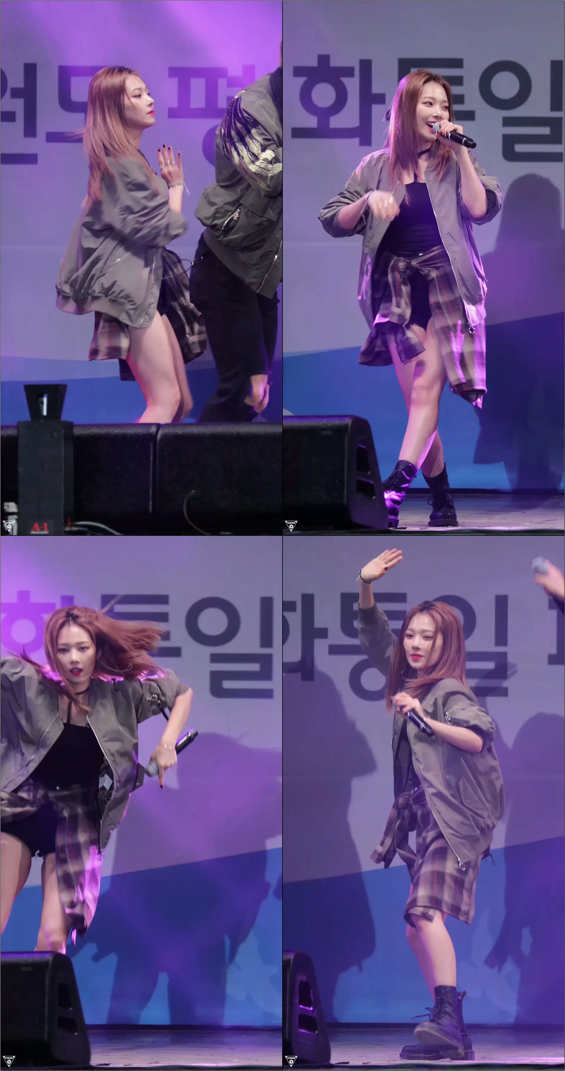171021 KARD 전소민 직캠 (카드) - Oh NaNa(Hidden. 허영지) @이국주의 영스트리트 공개방송(춘천 평화생태공원)/Fancam By 쵸리(Chori)