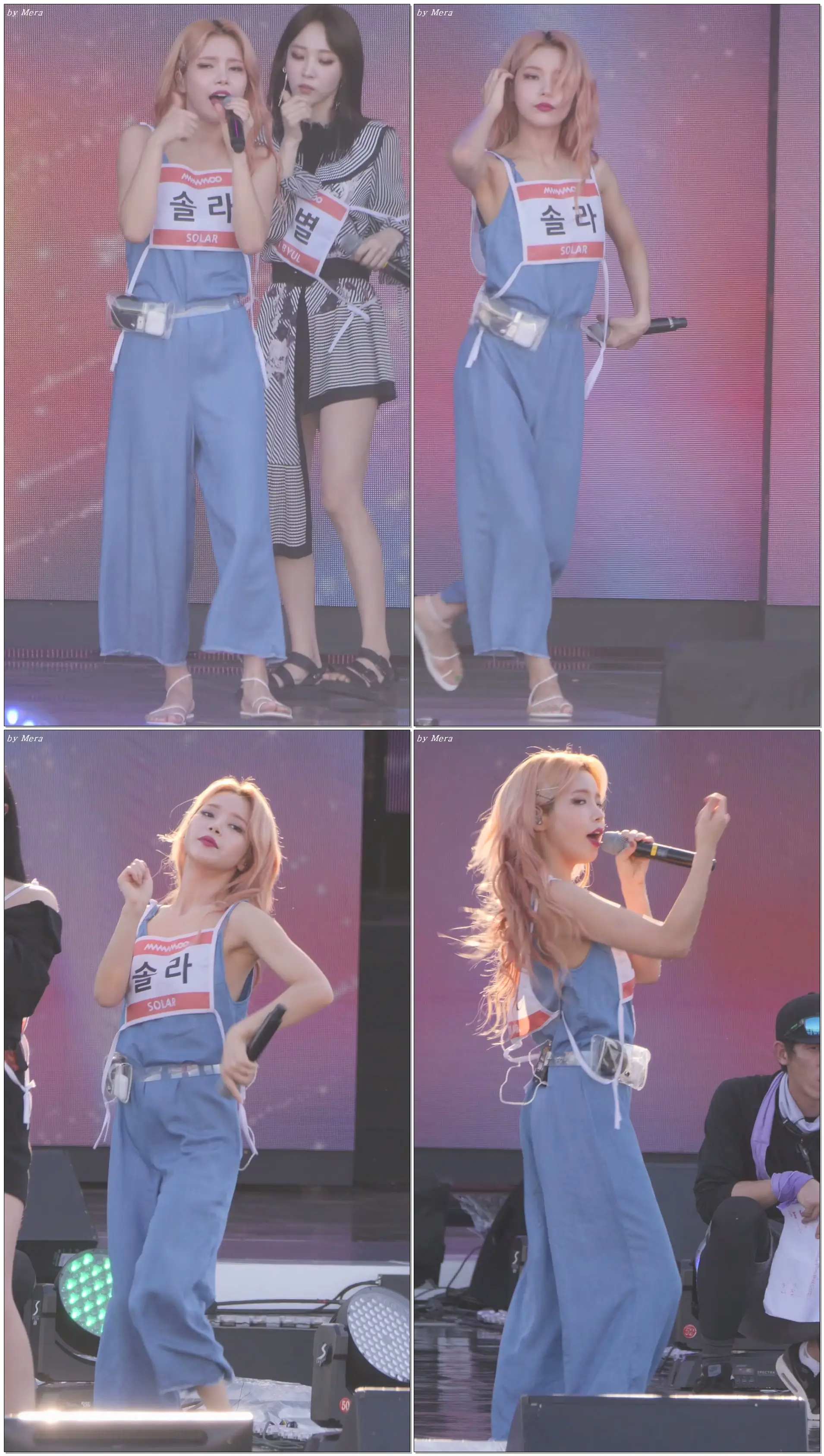 180811 마마무 (MAMAMOO) - 데칼코마니 카메라리허설 [솔라] Solar 직캠 Fancam (DMZ 평화콘서트 @임진각 평화누리) by Mera