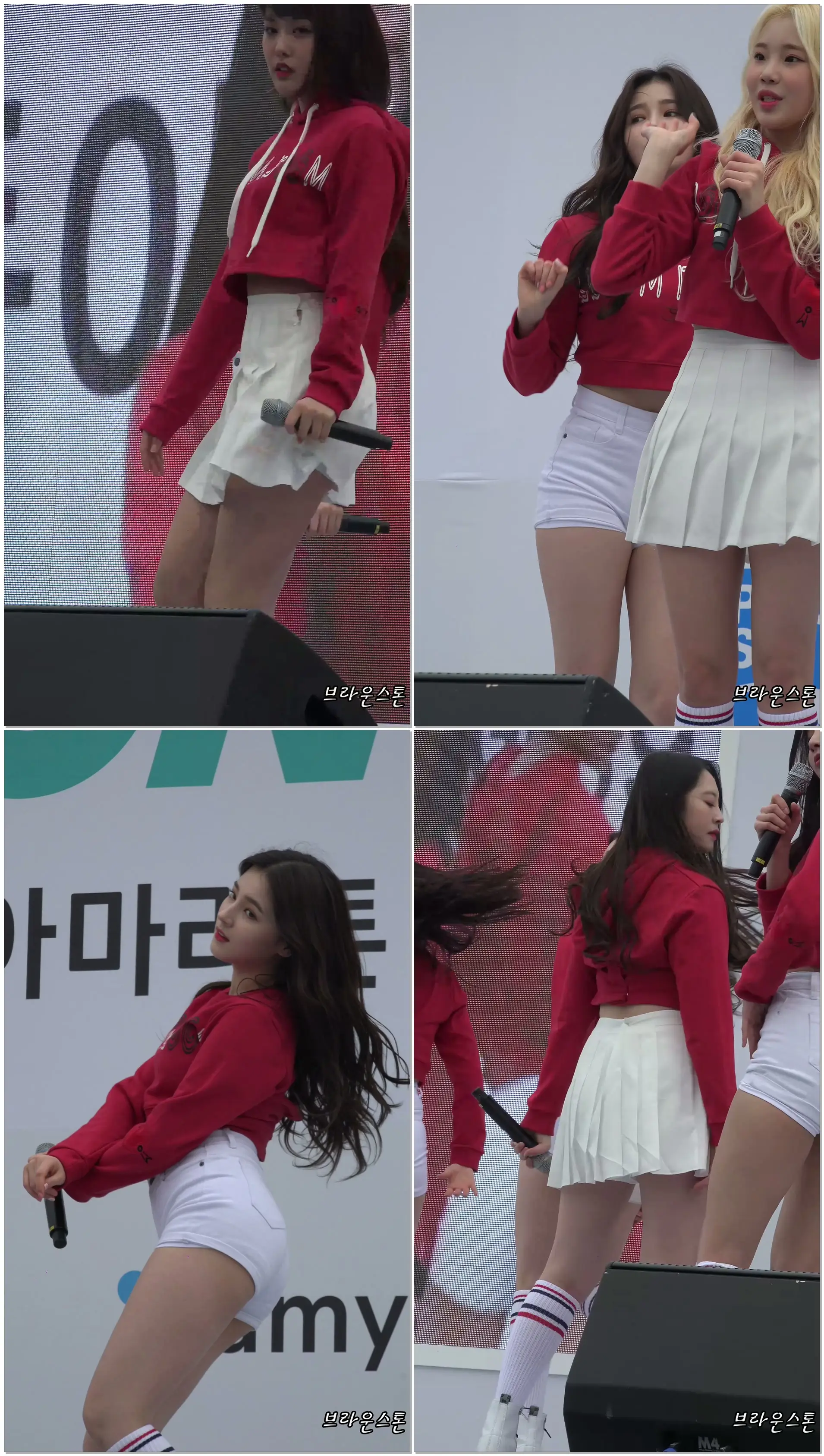 180318 모모랜드(MOMOLAND 낸시) 뿜뿜 (BBOOM BBOOM) @서울국제마라톤축하공연 (잠실종합운동장광장무대) 직캠 FANCAM