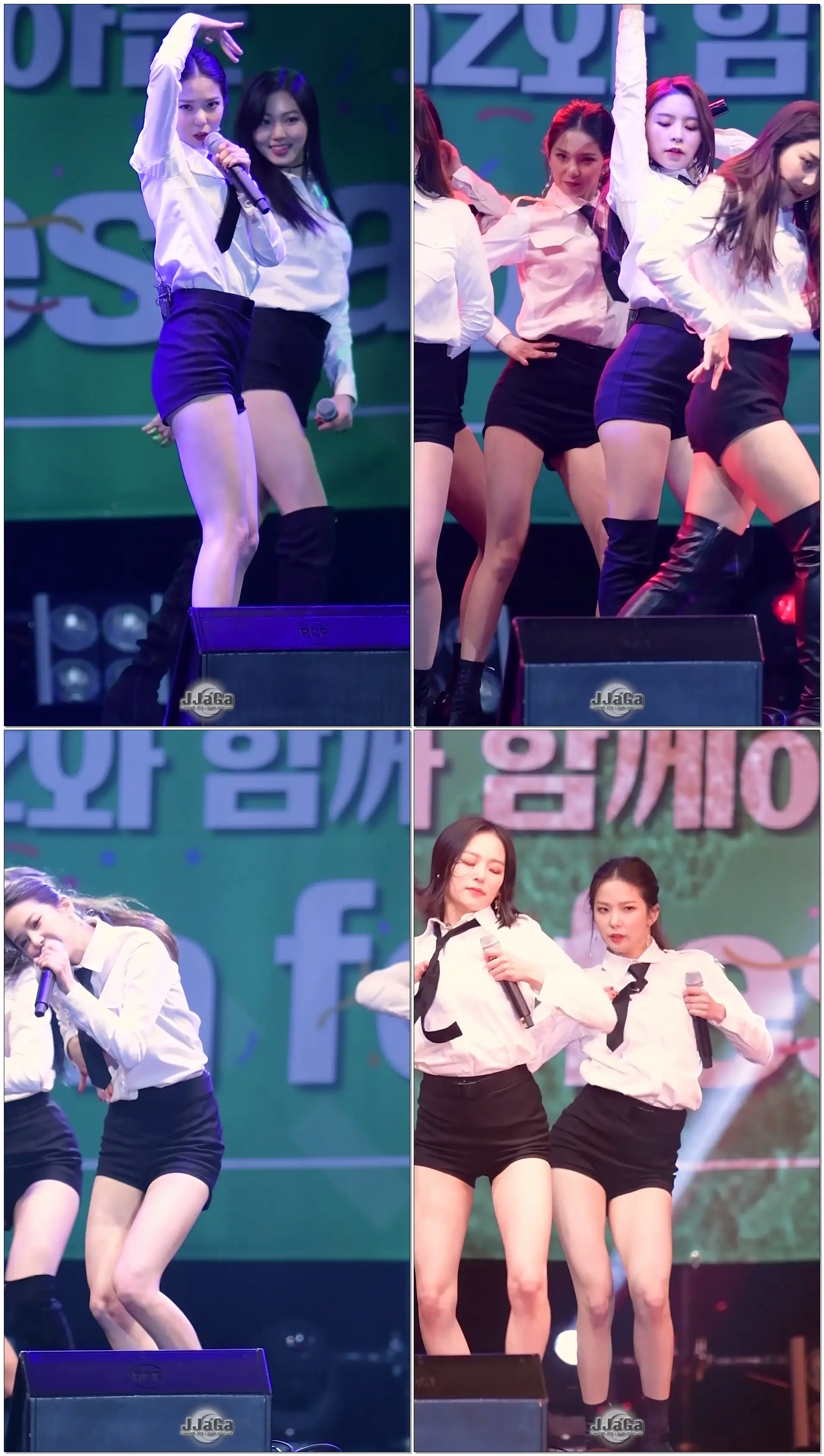 180414 씨엘씨 유진 직캠 (CLC YooJin) -'블랙 드레스(BLACK DRESS)' (Fancam) By.JJaGa !함께 걷자 인천 페스타 @인천 송도 펜타포트