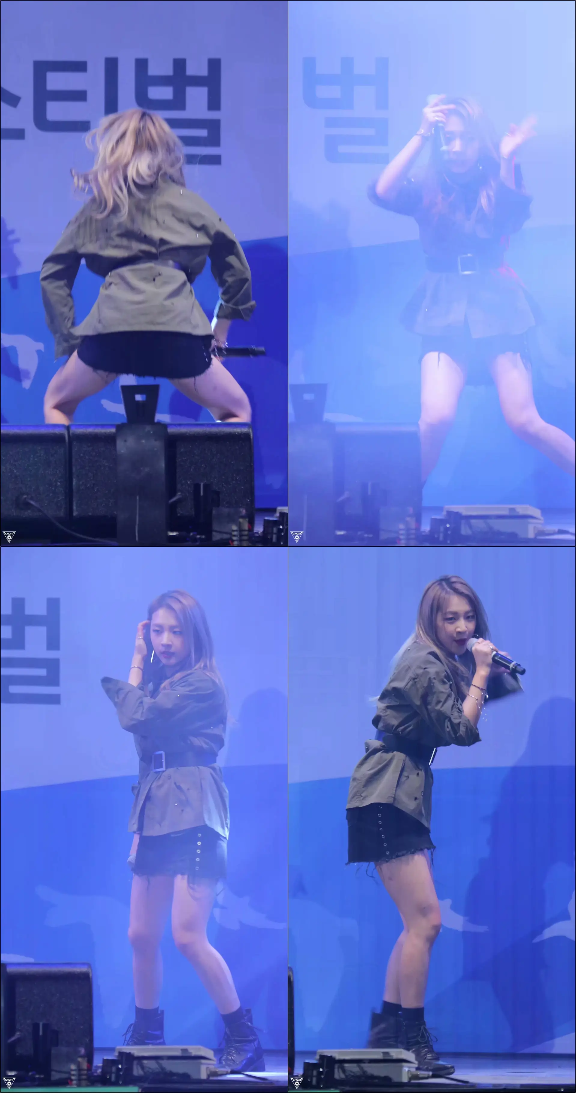 171021 KARD 전지우 직캠 (카드) - Hola Hola @이국주의 영스트리트 공개방송(춘천 평화생태공원)/Fancam By 쵸리(Chori)
